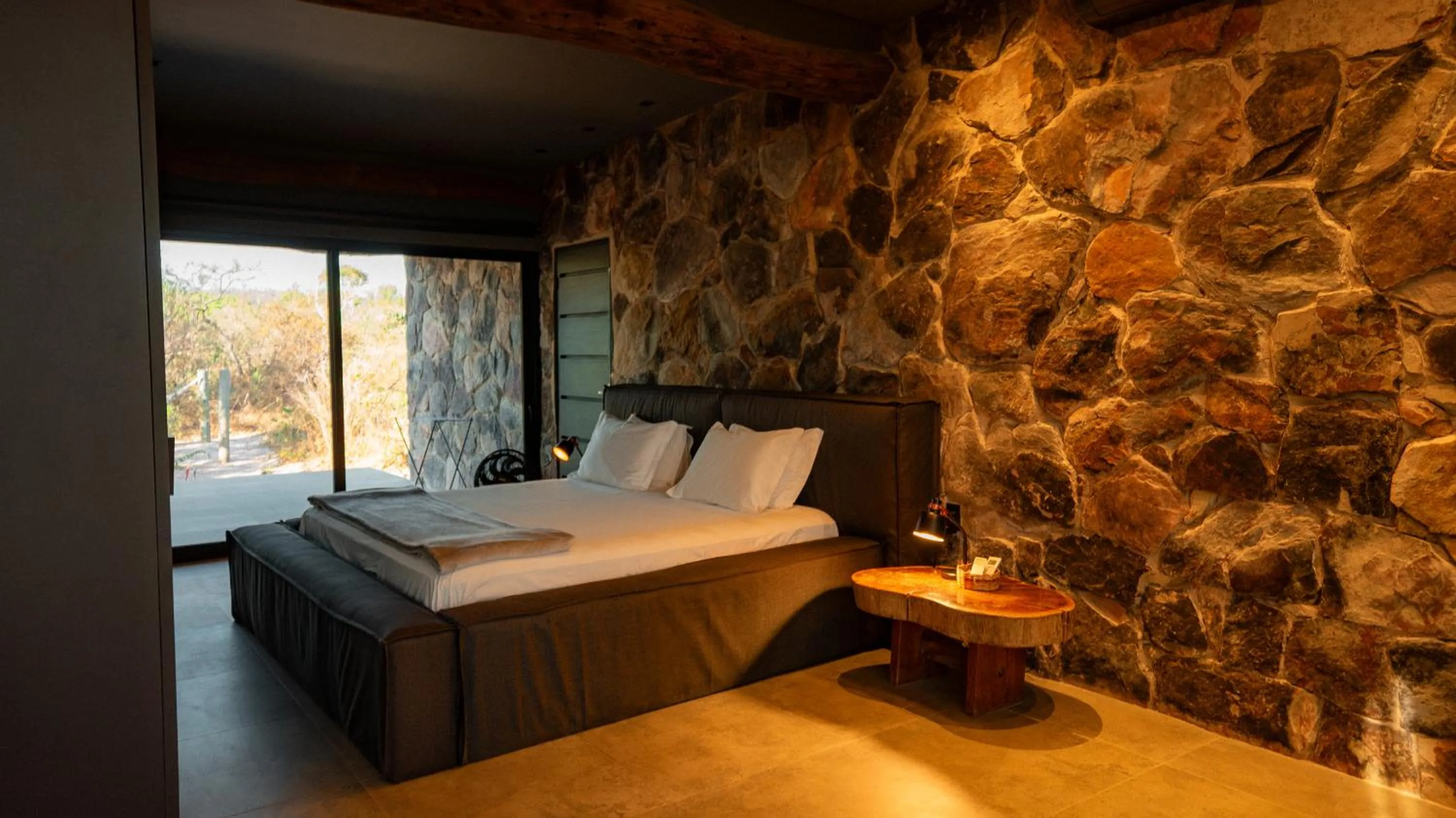 Bed in Baguá Bangalôs