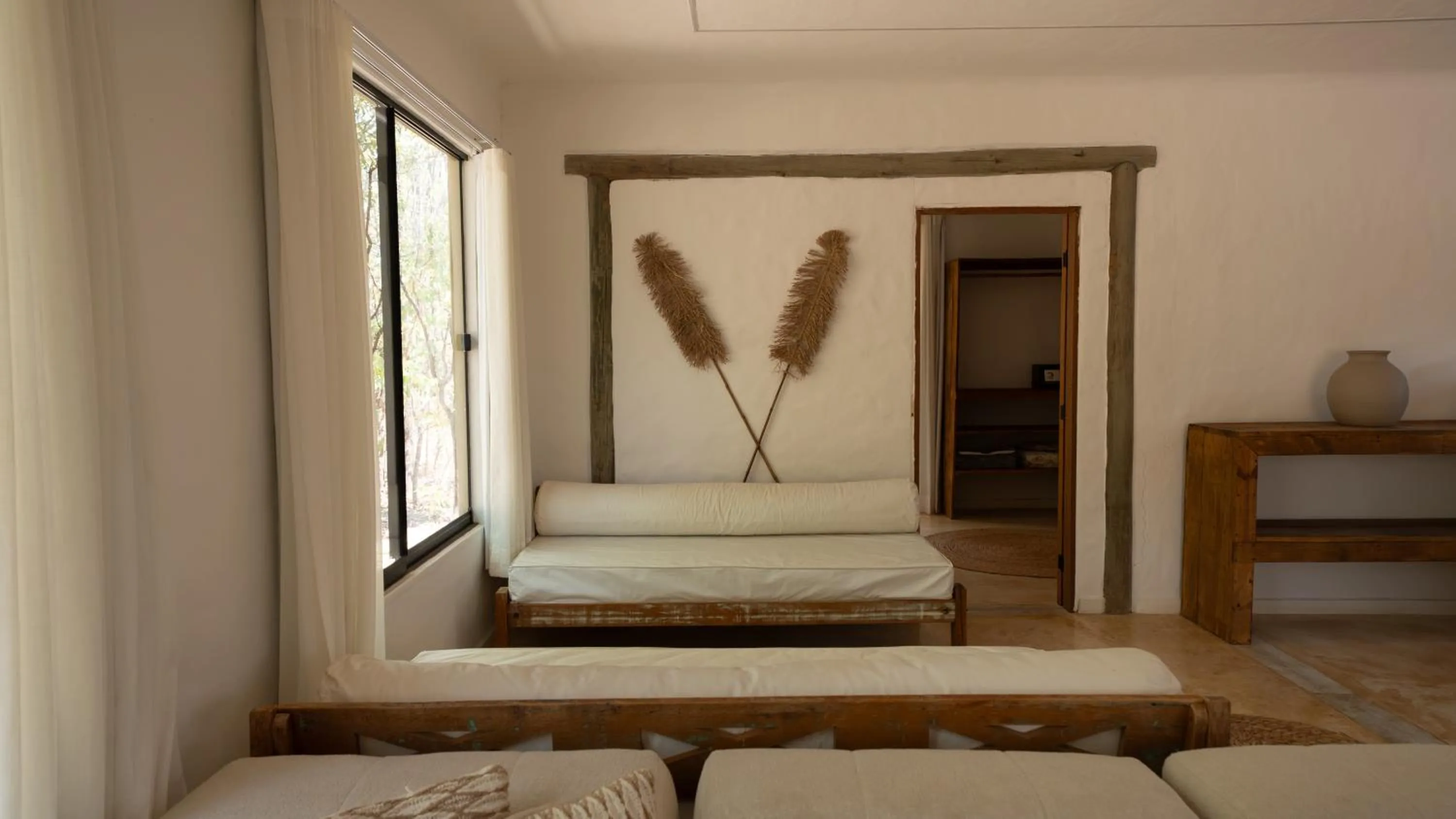 Bed in Baguá Bangalôs