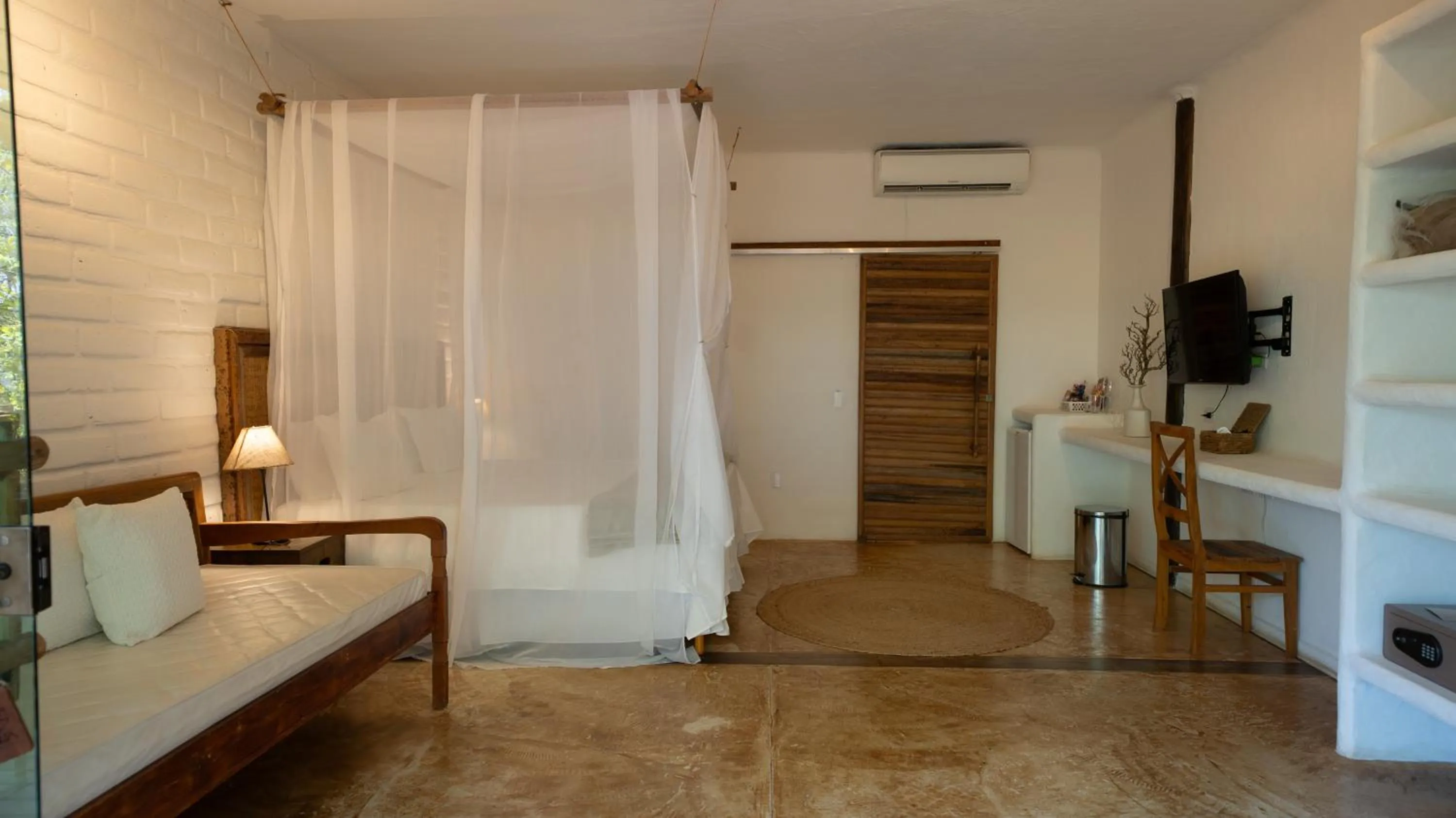 Bed in Baguá Bangalôs