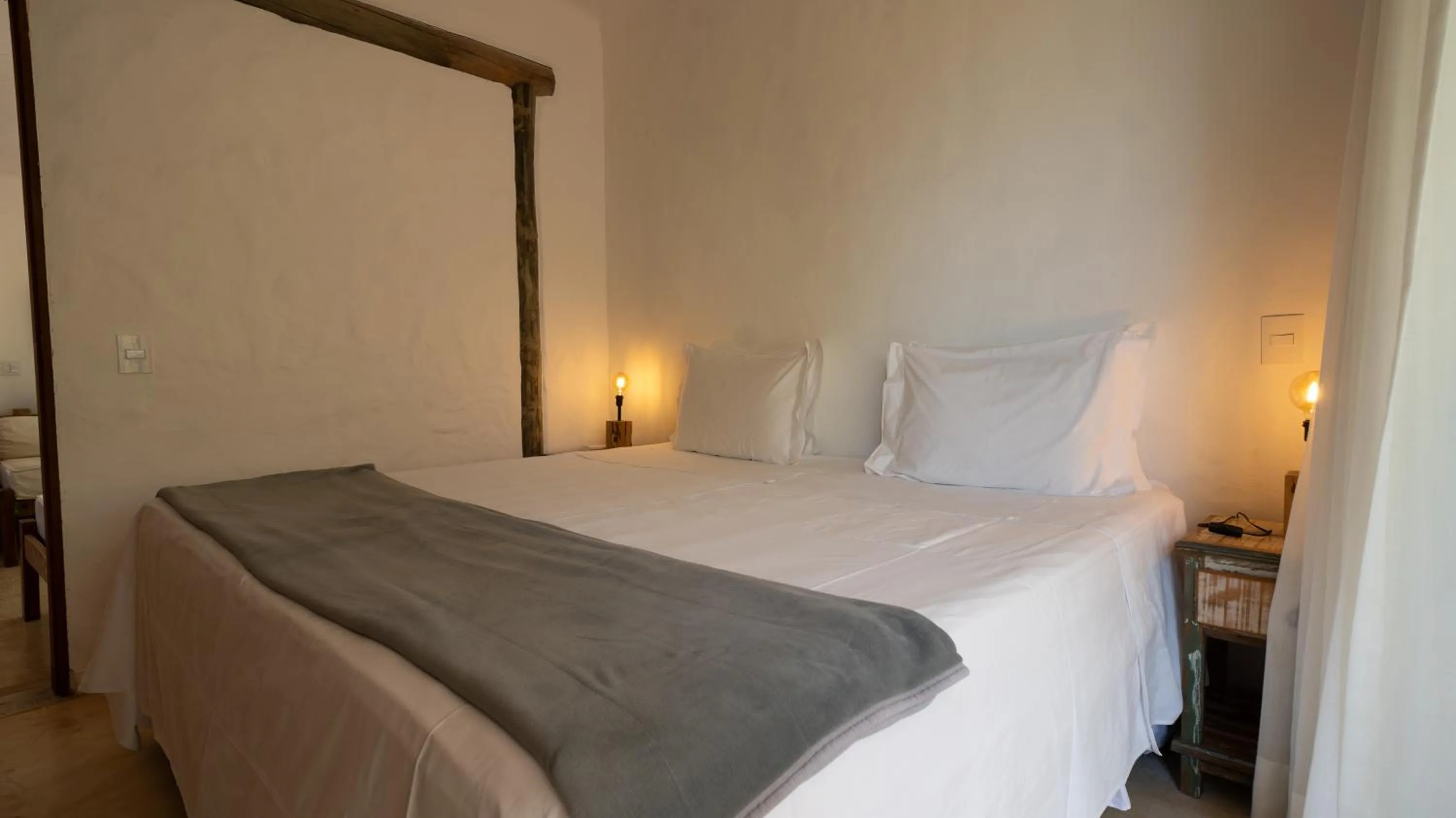 Bed in Baguá Bangalôs