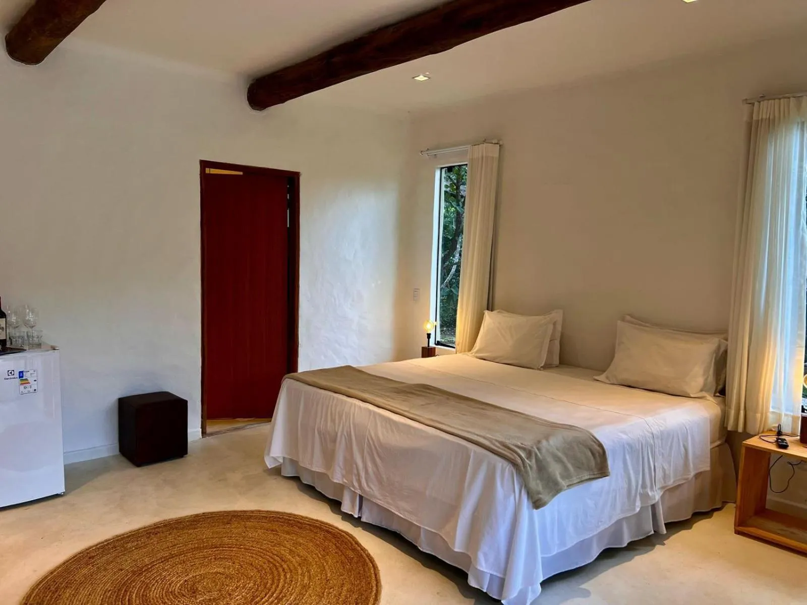 Bed in Baguá Bangalôs