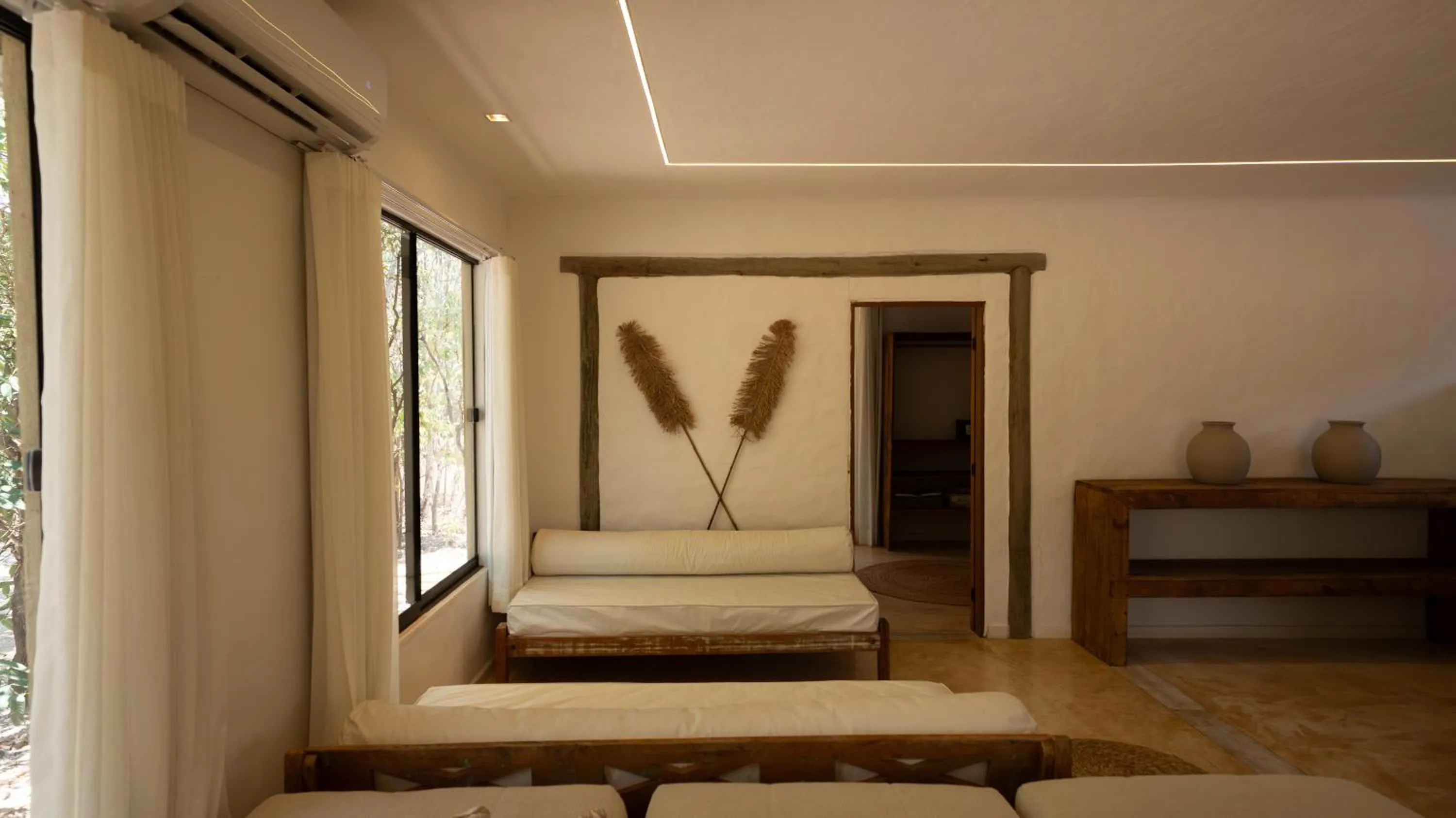 Bed in Baguá Bangalôs