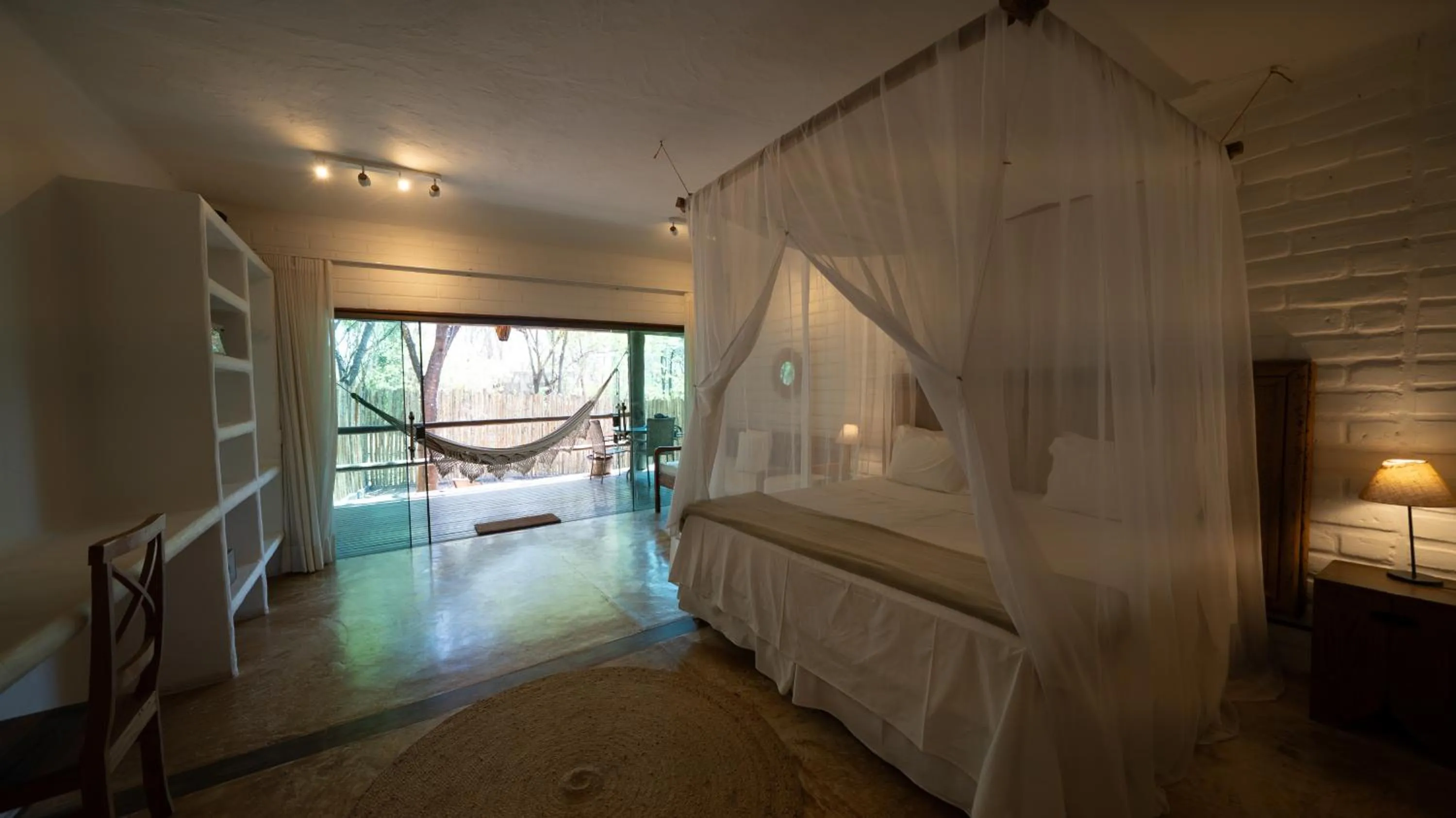 Bed in Baguá Bangalôs