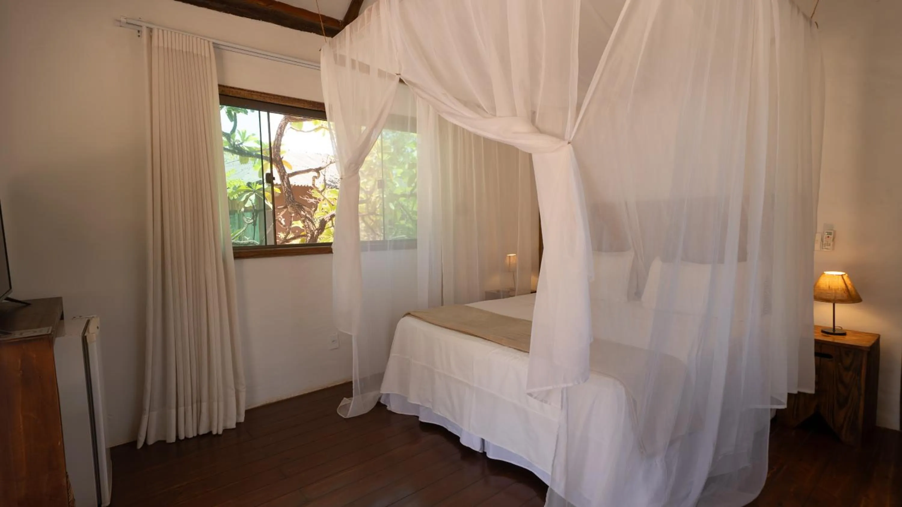 Bed in Baguá Bangalôs