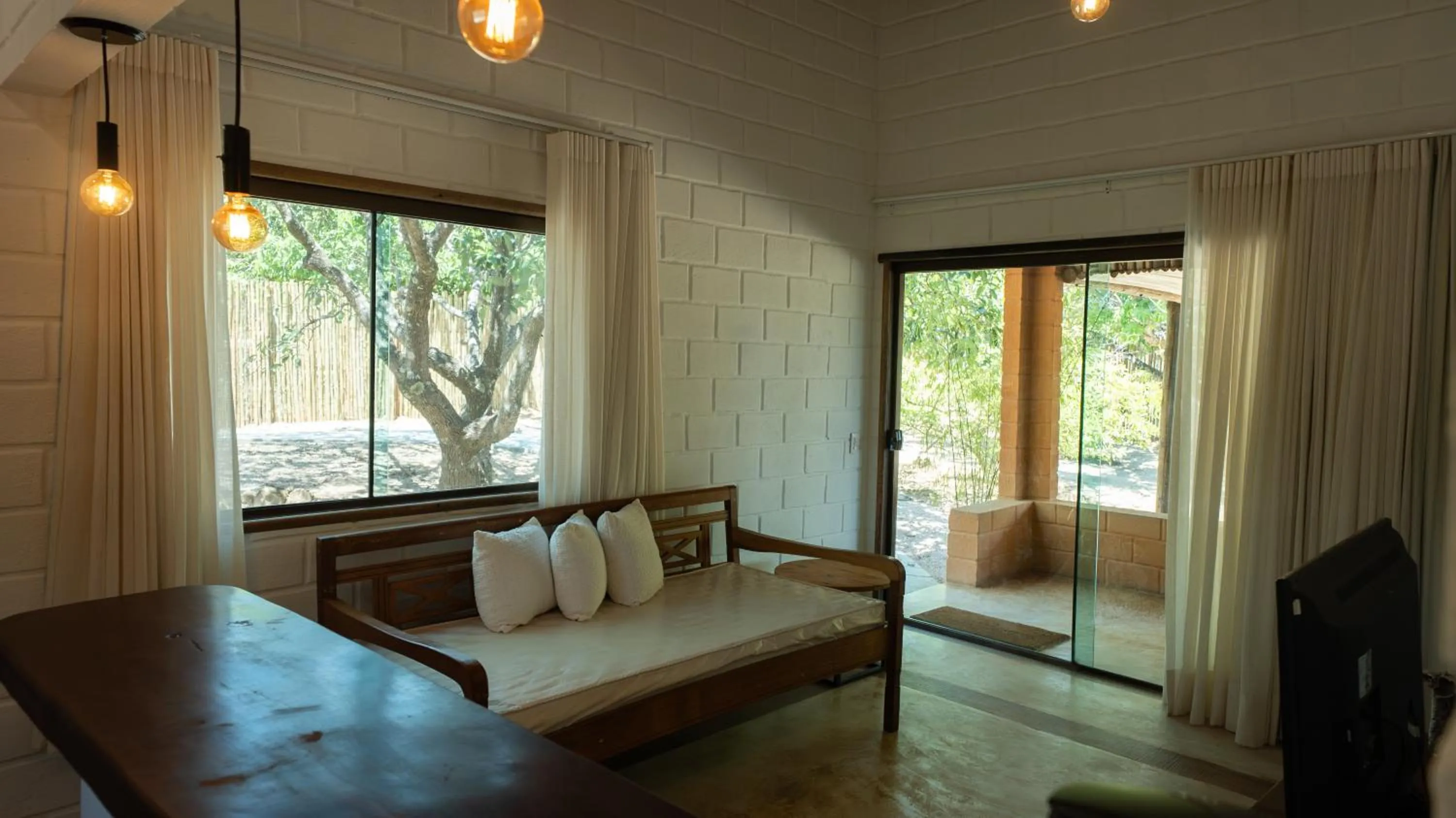 Bed in Baguá Bangalôs