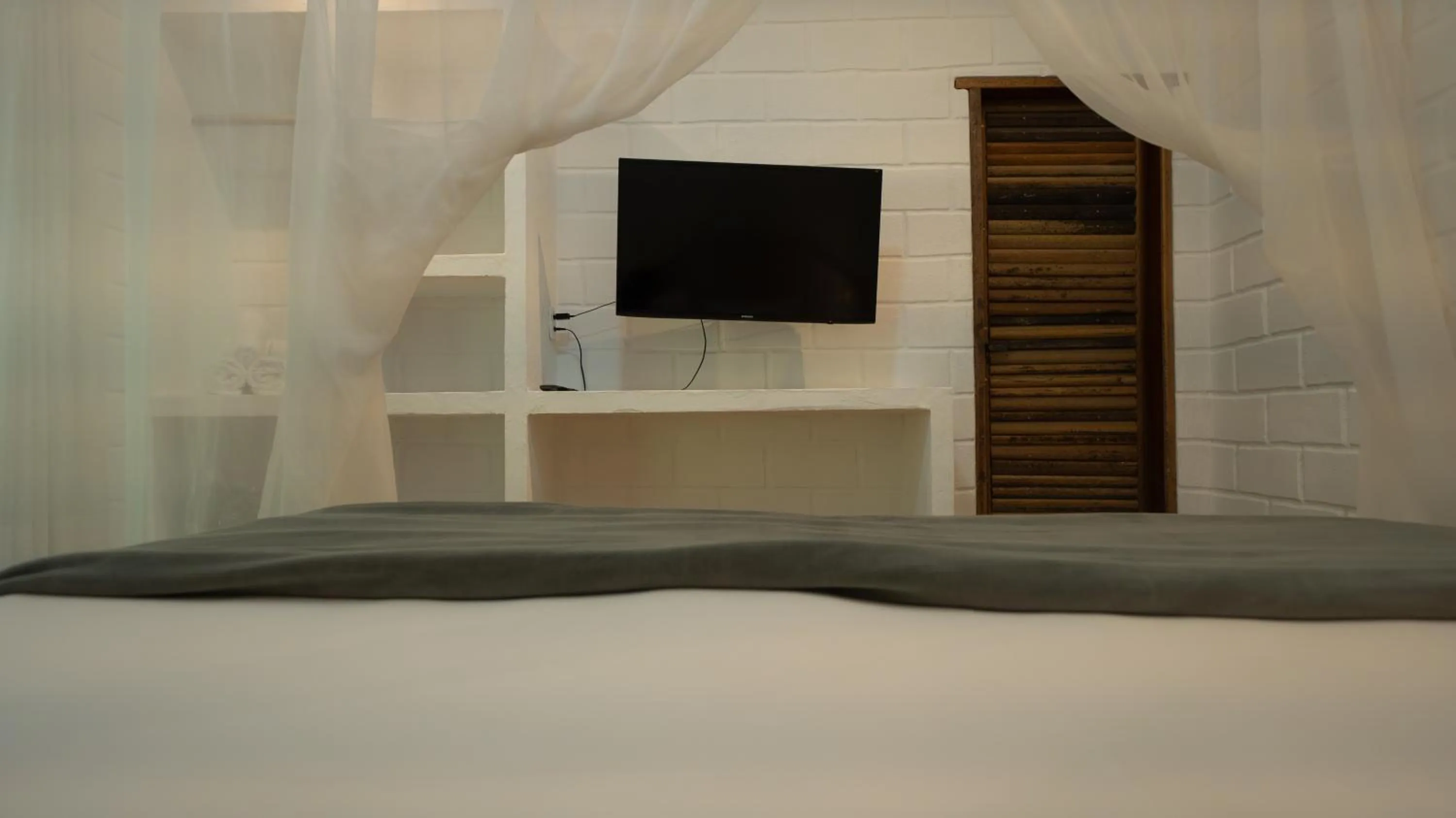 Bed in Baguá Bangalôs