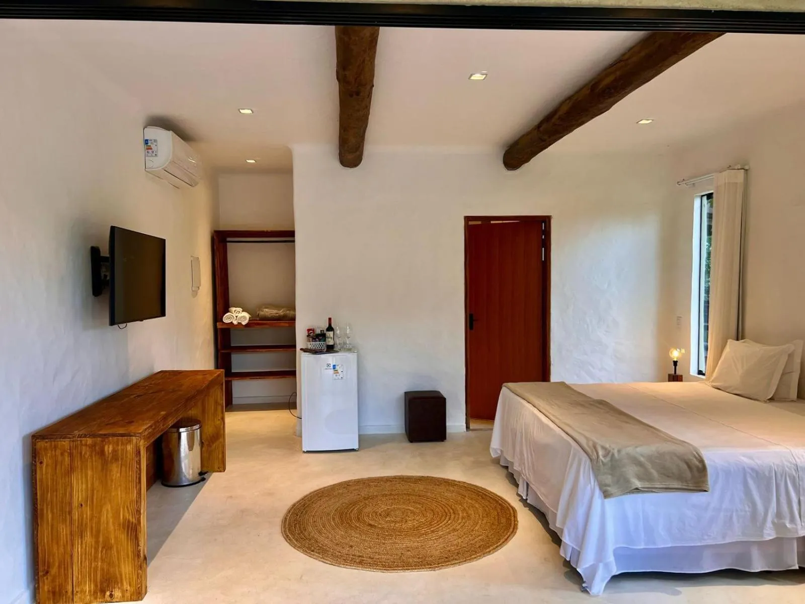 Bed in Baguá Bangalôs