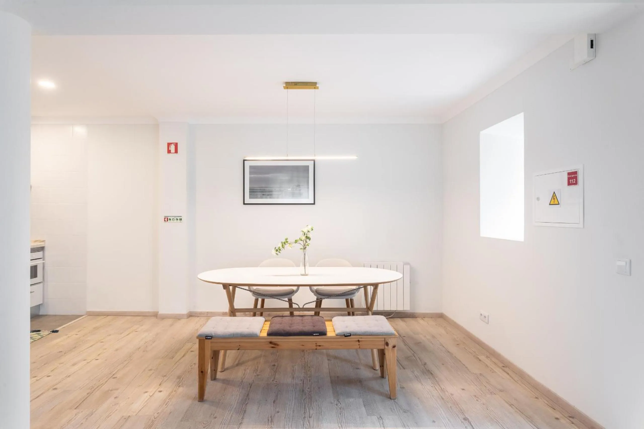 Dining area in Town Square House