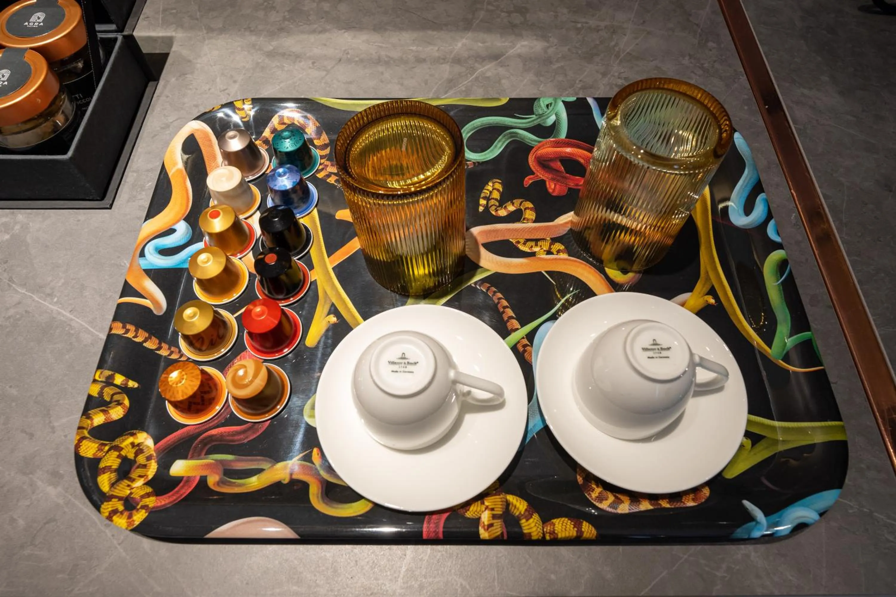 Coffee/tea facilities in Agra Suites