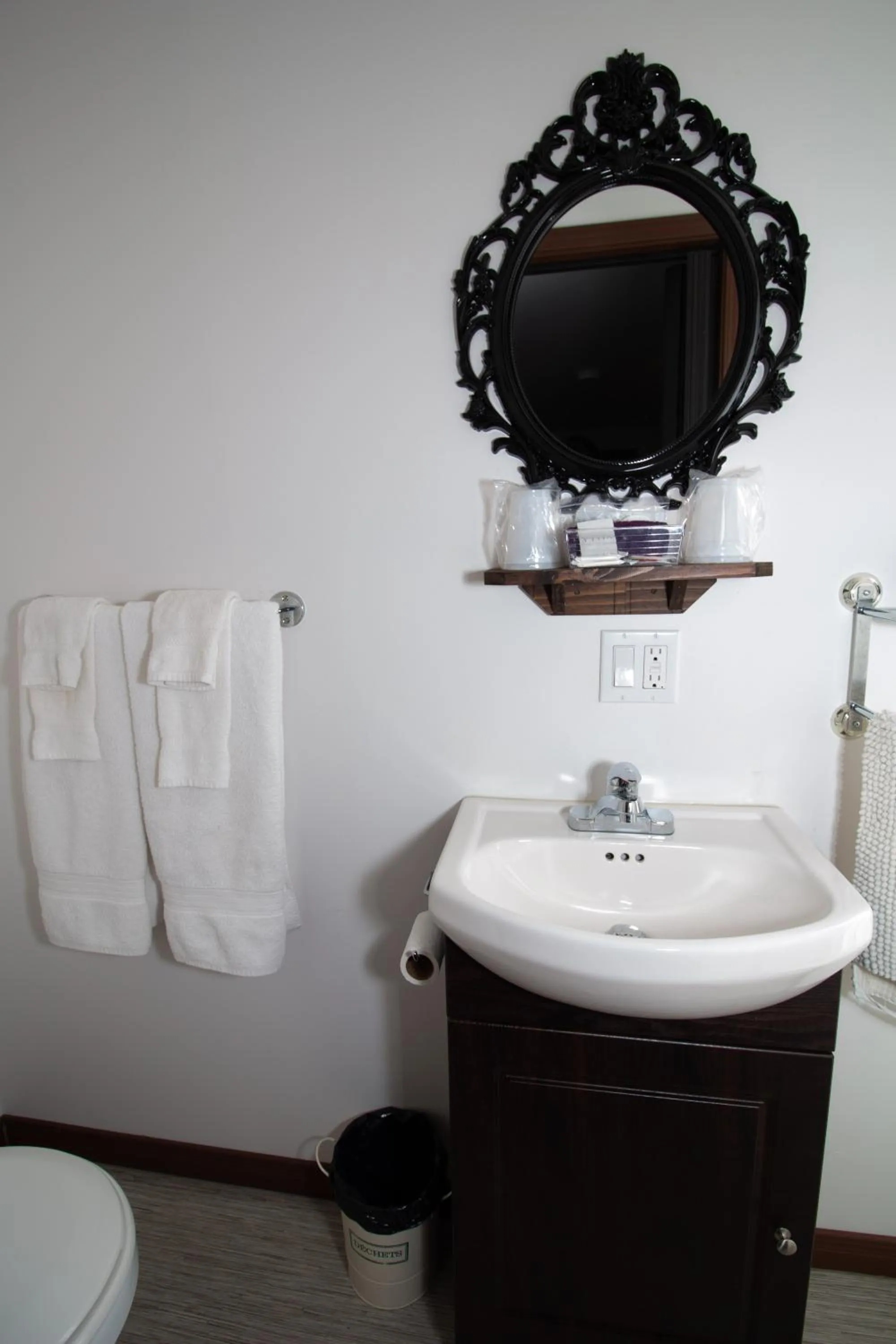 Bathroom in Motel Au Bord de l'Eau