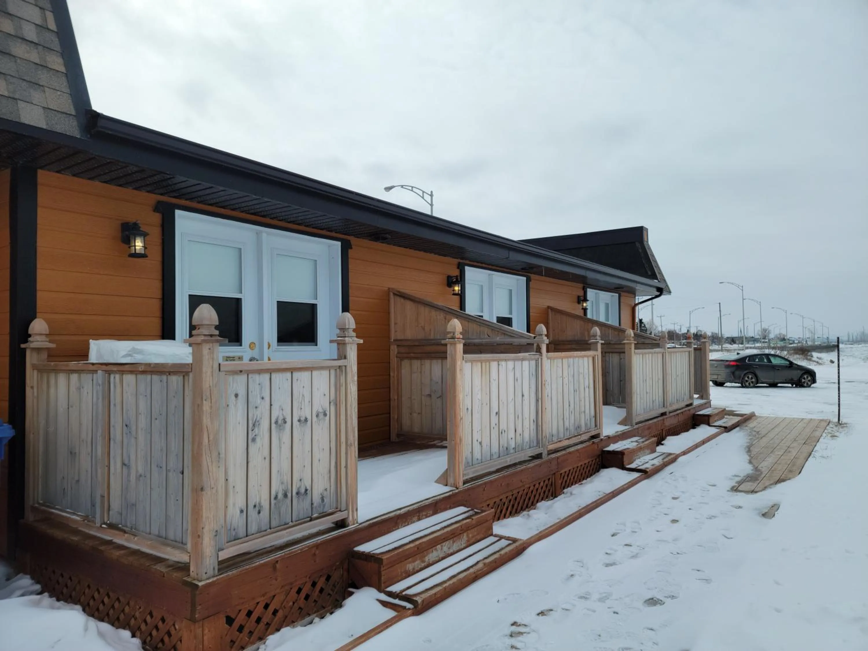 Property building in Motel Au Bord de l'Eau