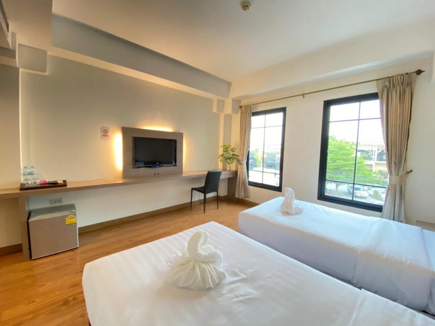 Bed in View Dee BKK Airport Residence