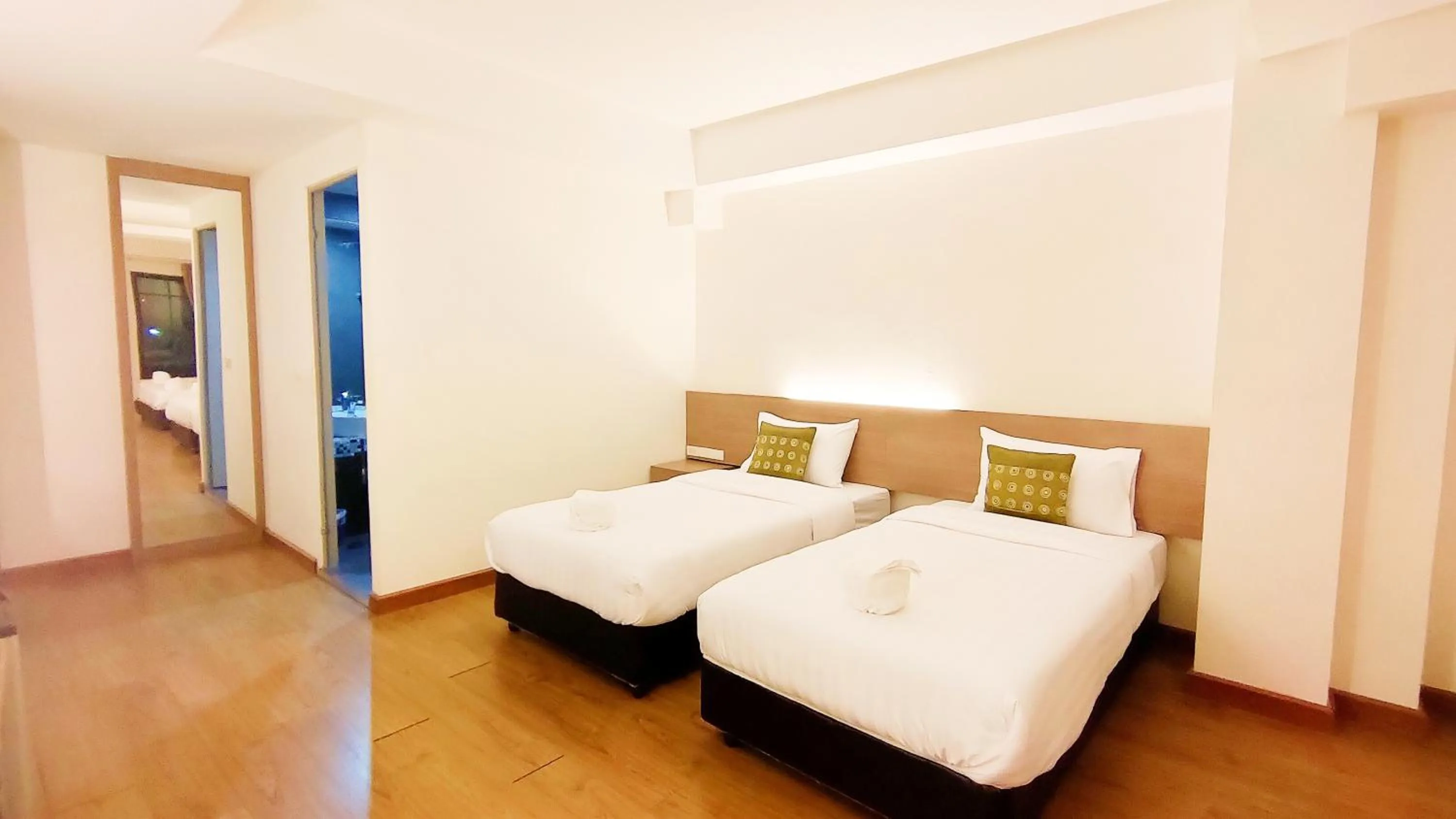 Bed in View Dee BKK Airport Residence