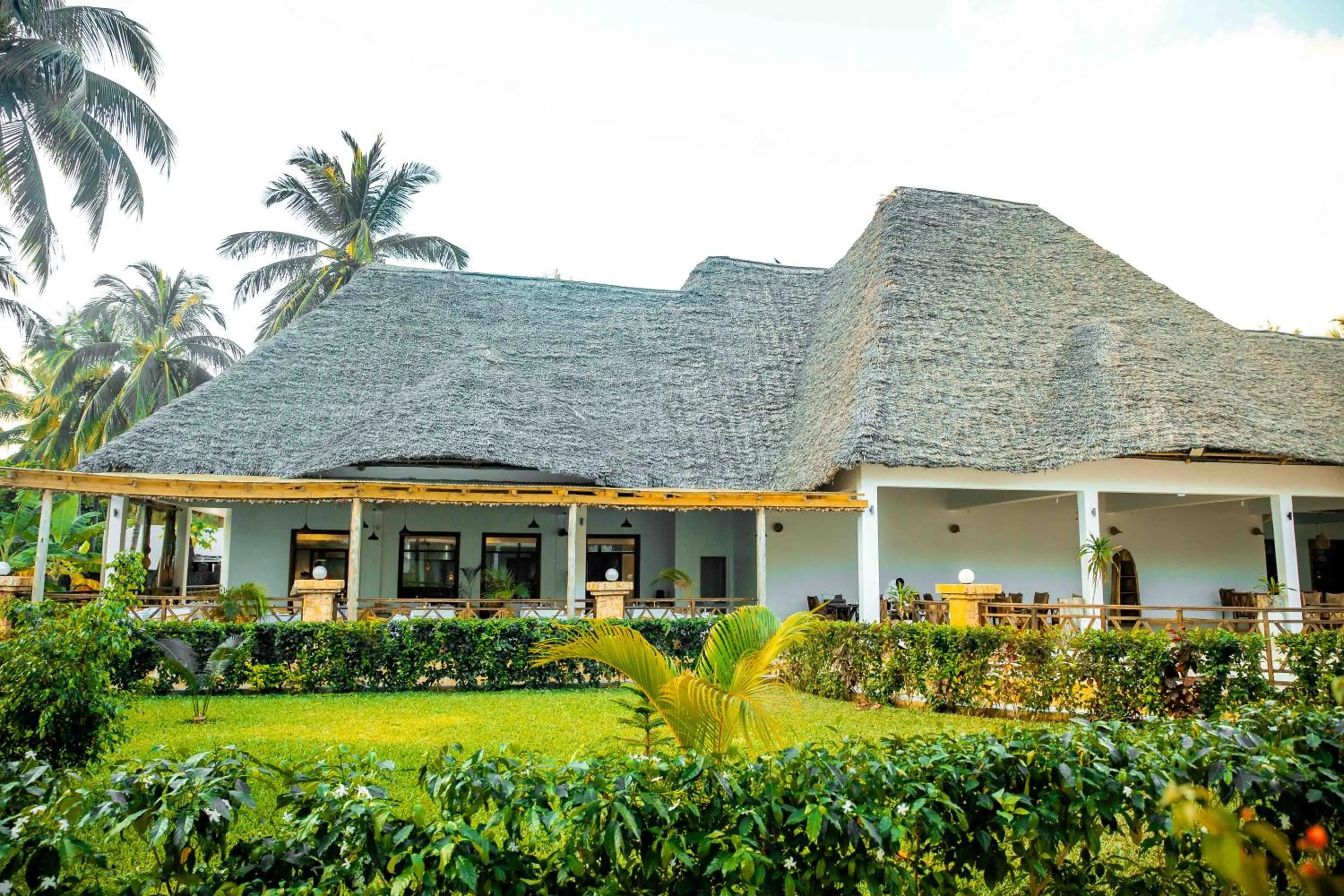 Garden view in SBH Monica Zanzibar