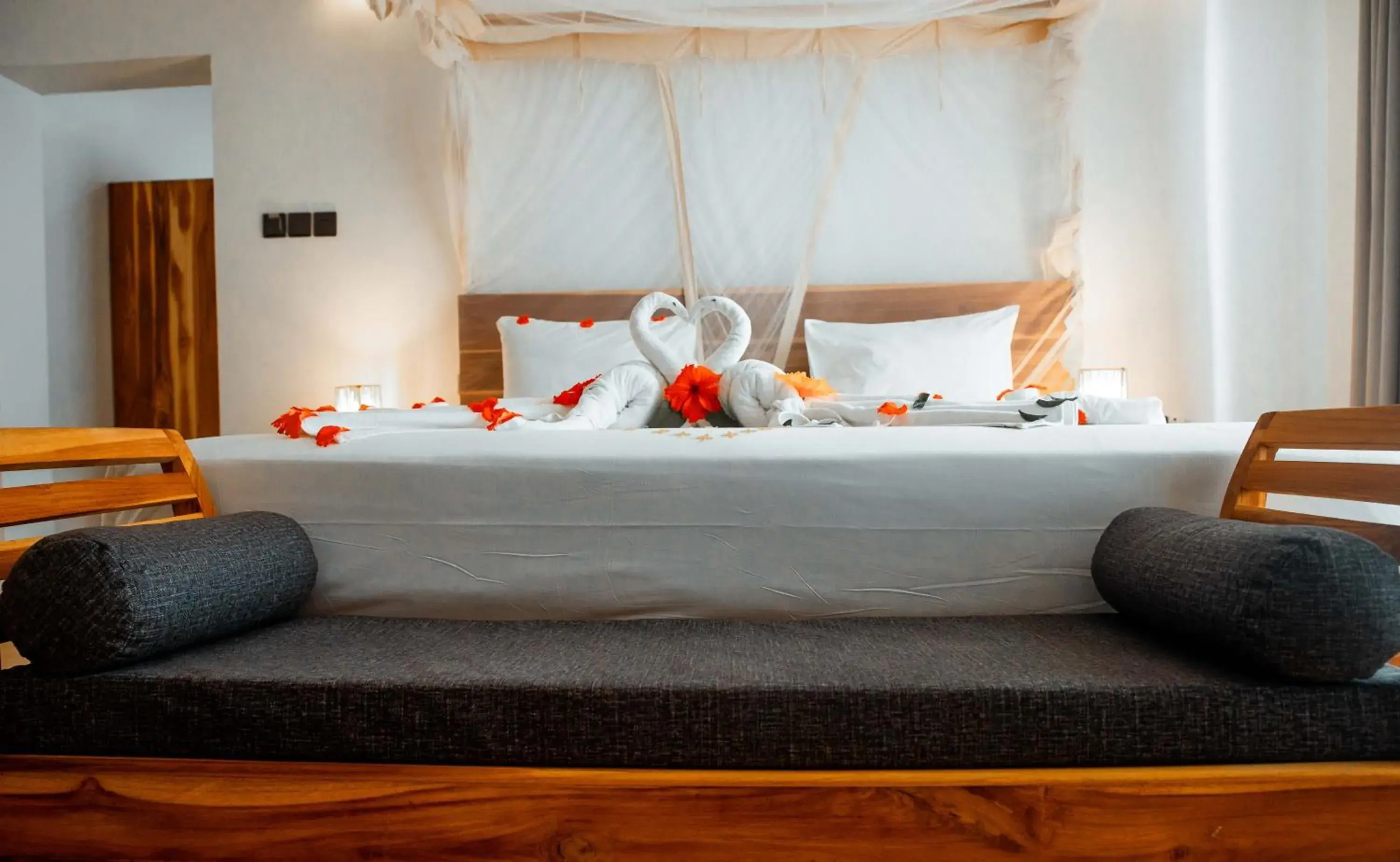 Bed in SBH Monica Zanzibar Bed in SBH Monica Zanzibar