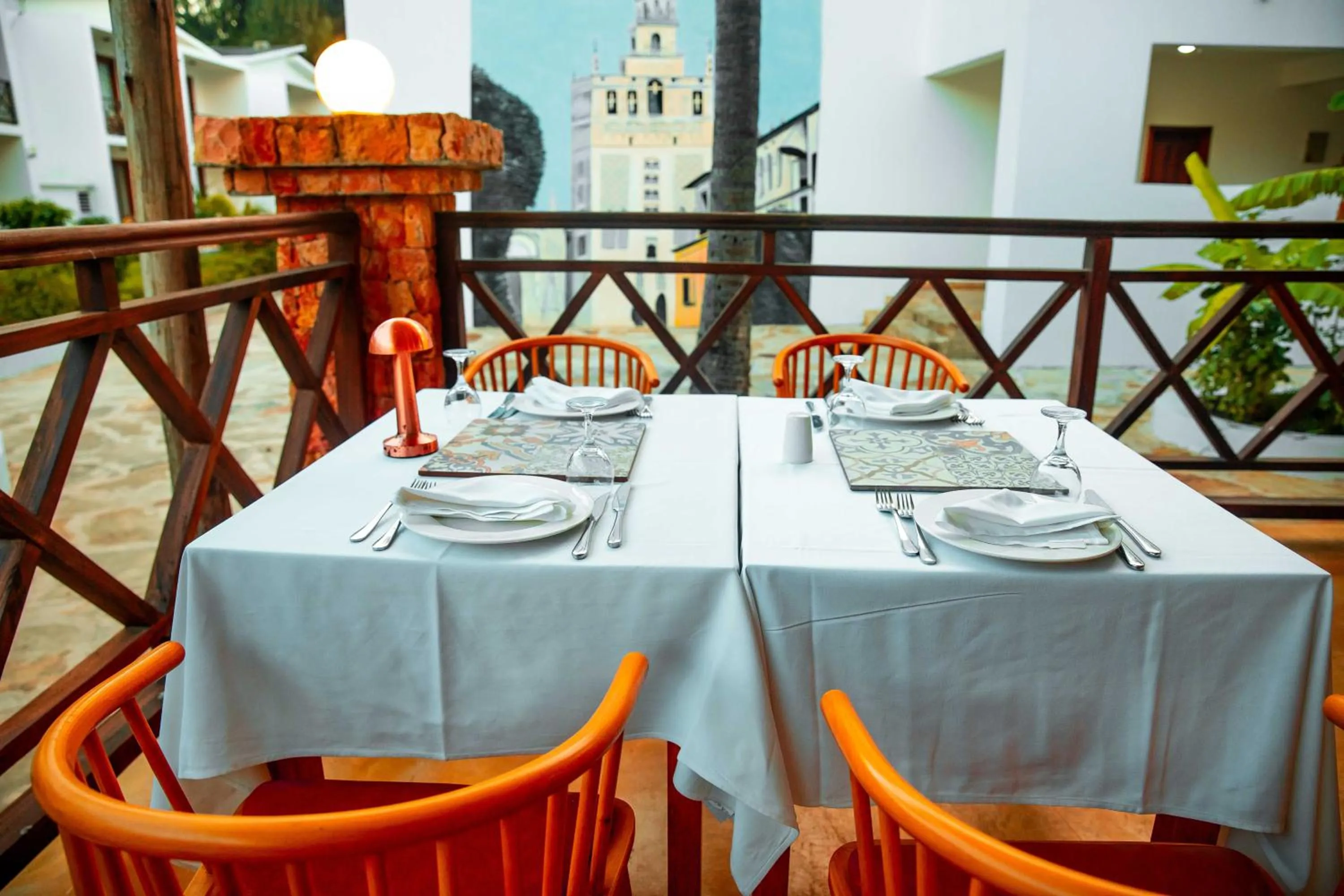 Restaurant/places to eat in SBH Monica Zanzibar