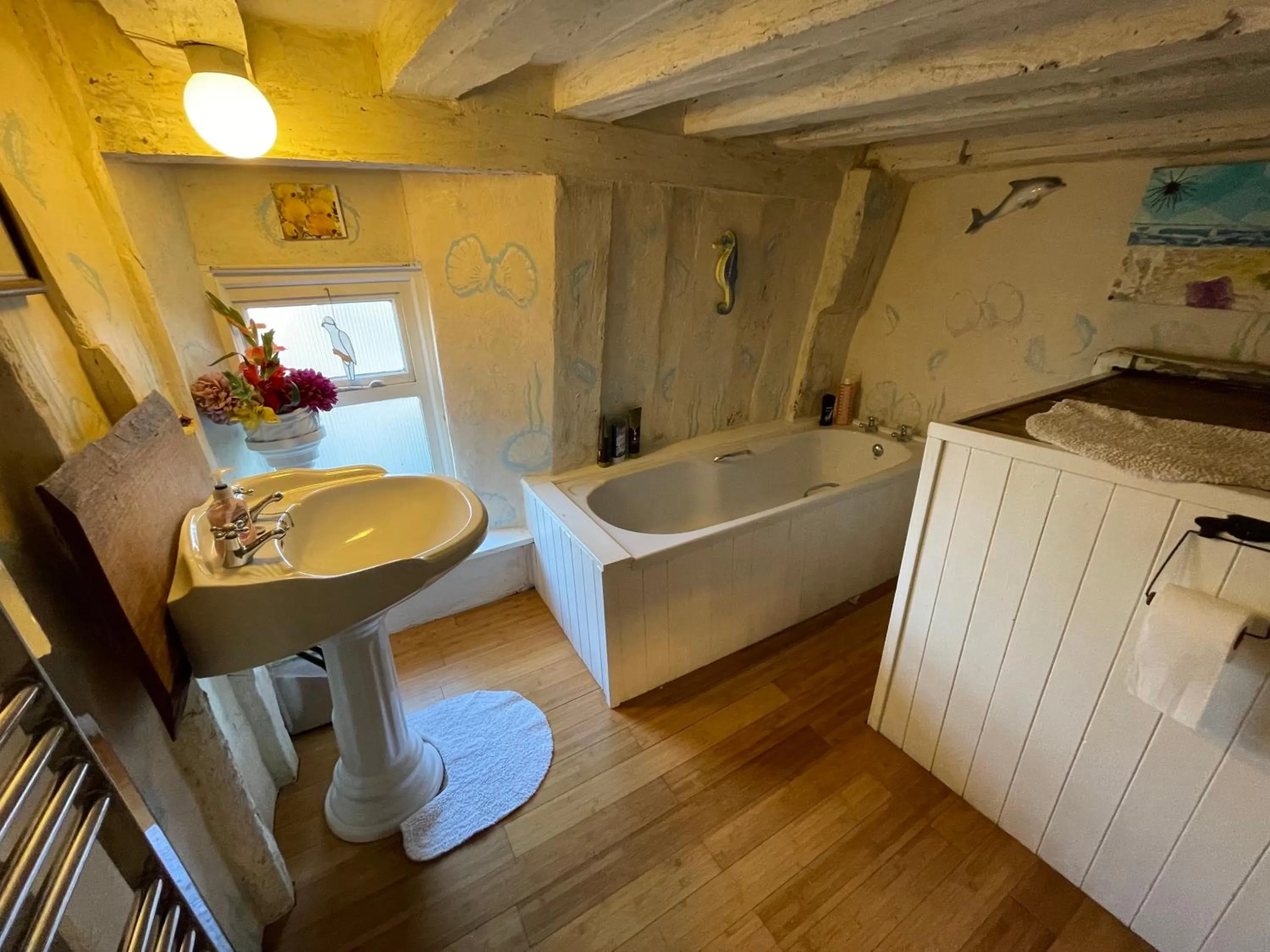 Bathroom in The Bridge Street Historic Guest House