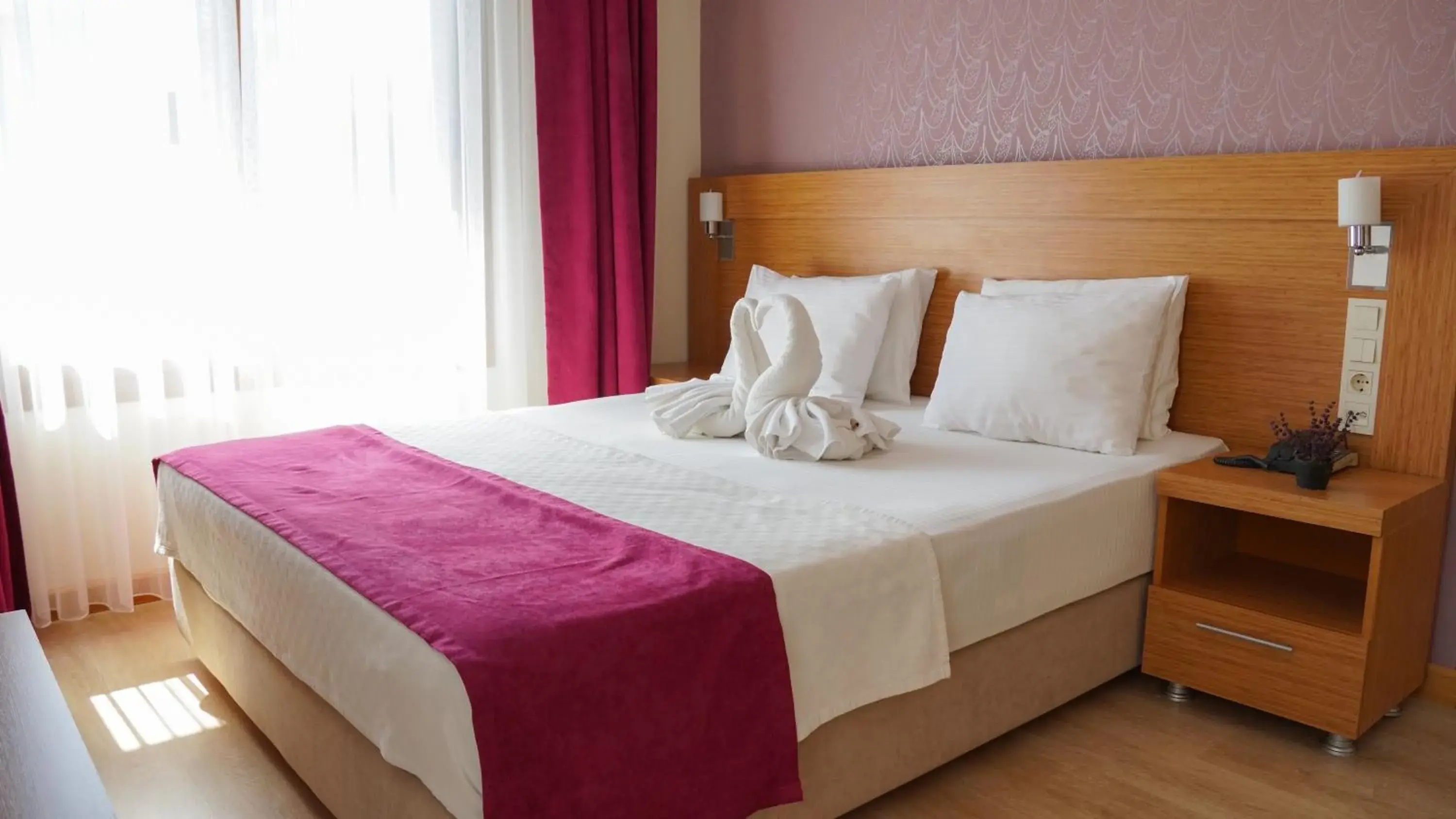 Bed in Siriusmi Hotel Bed in Siriusmi Hotel