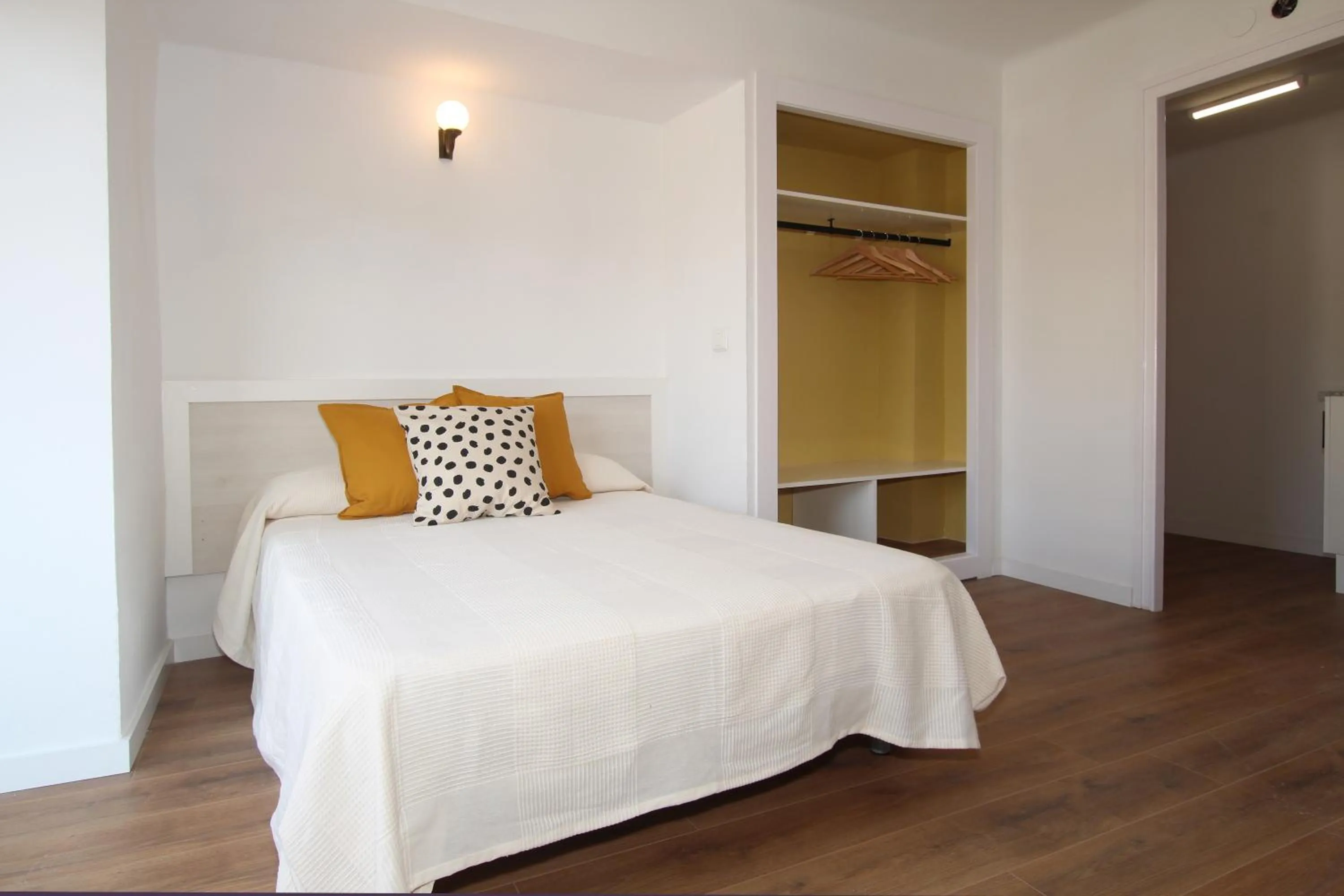 Bed in Apartamentos El Sol II