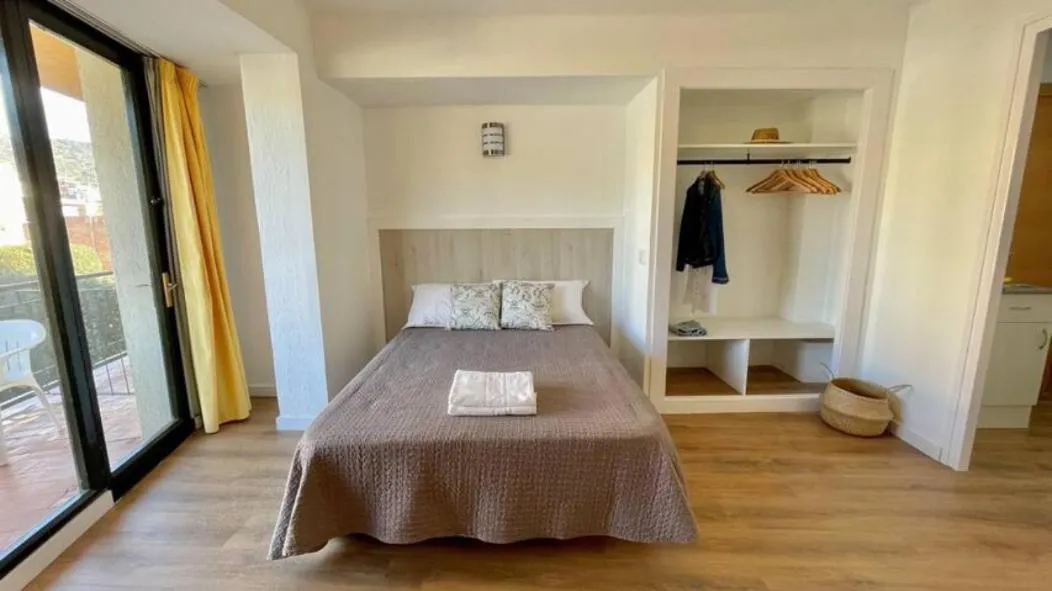 Bed in Apartamentos El Sol II