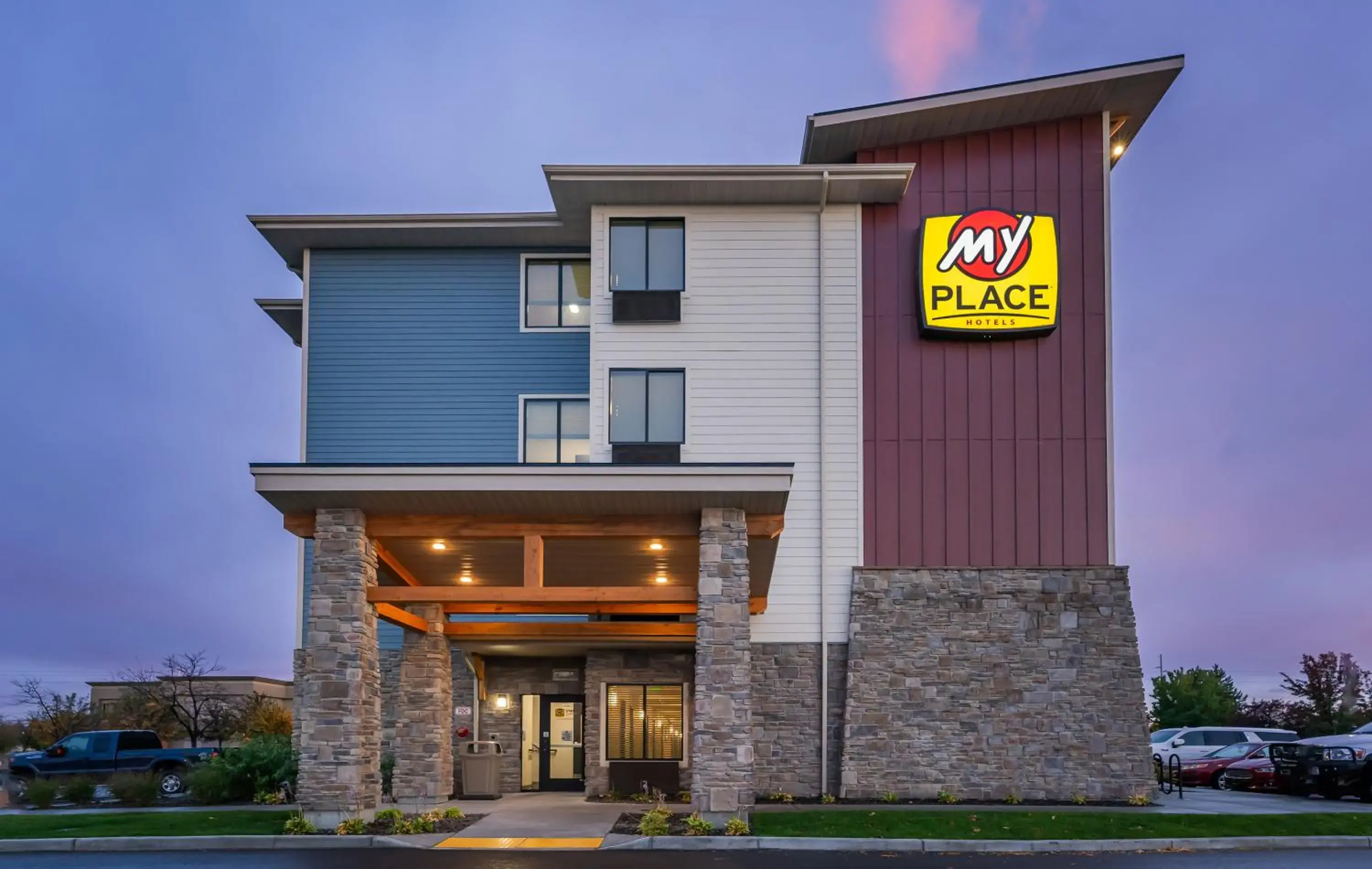 Property building in My Place Hotel-Boise-Nampa, ID-Idaho Center Property building in My Place Hotel-Boise-Nampa, ID-Idaho Center