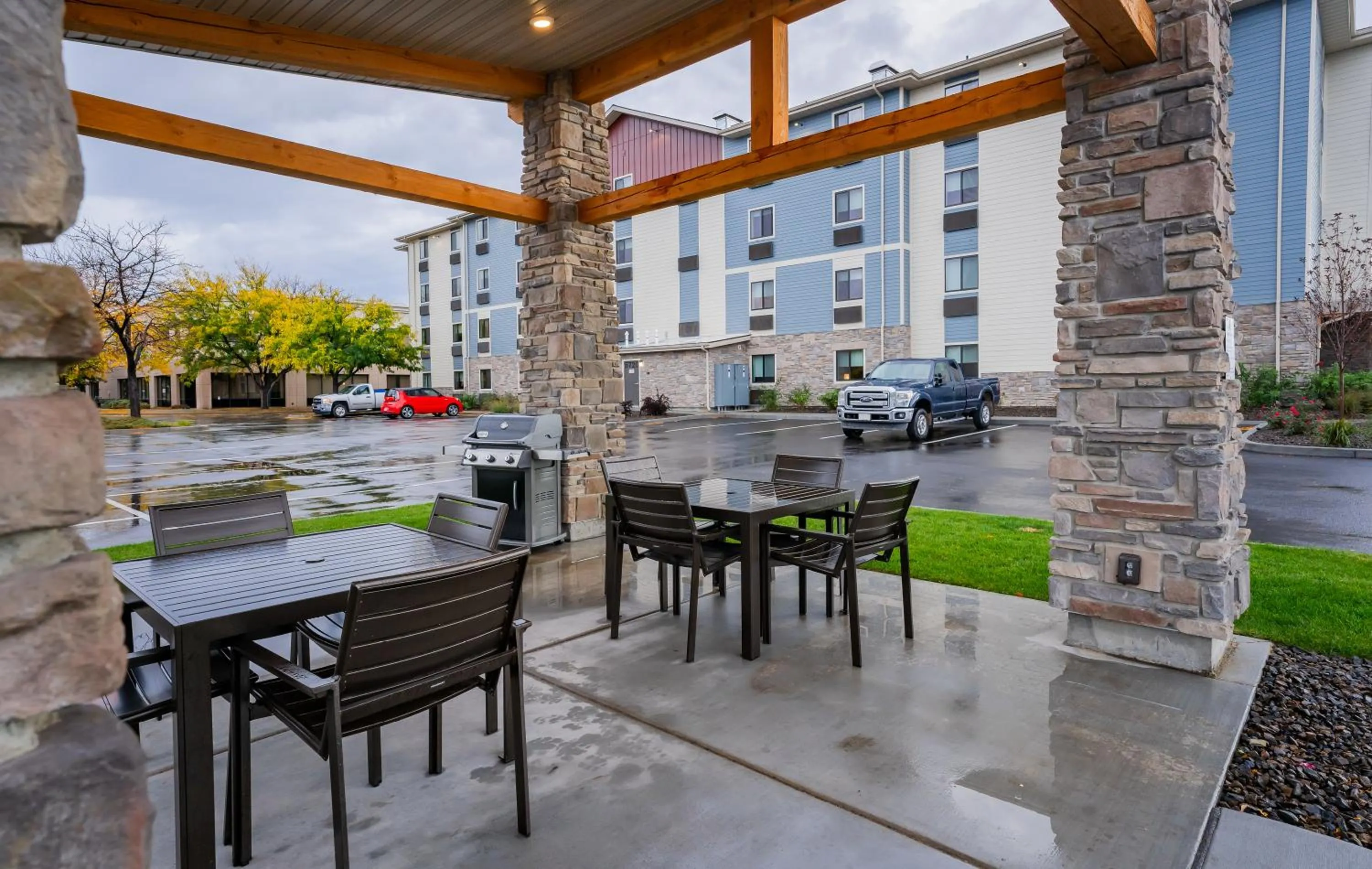 Patio in My Place Hotel-Boise-Nampa, ID-Idaho Center