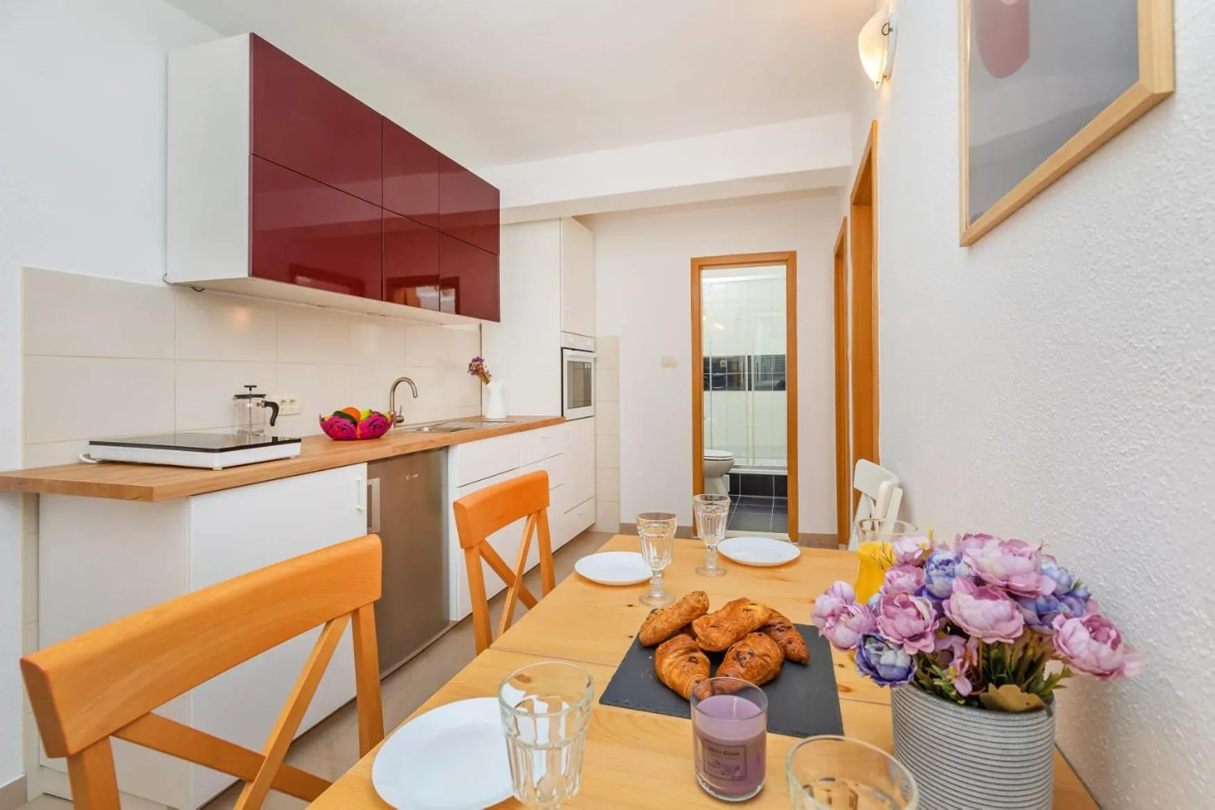 Dining area in BIS Apartments 1 & 2