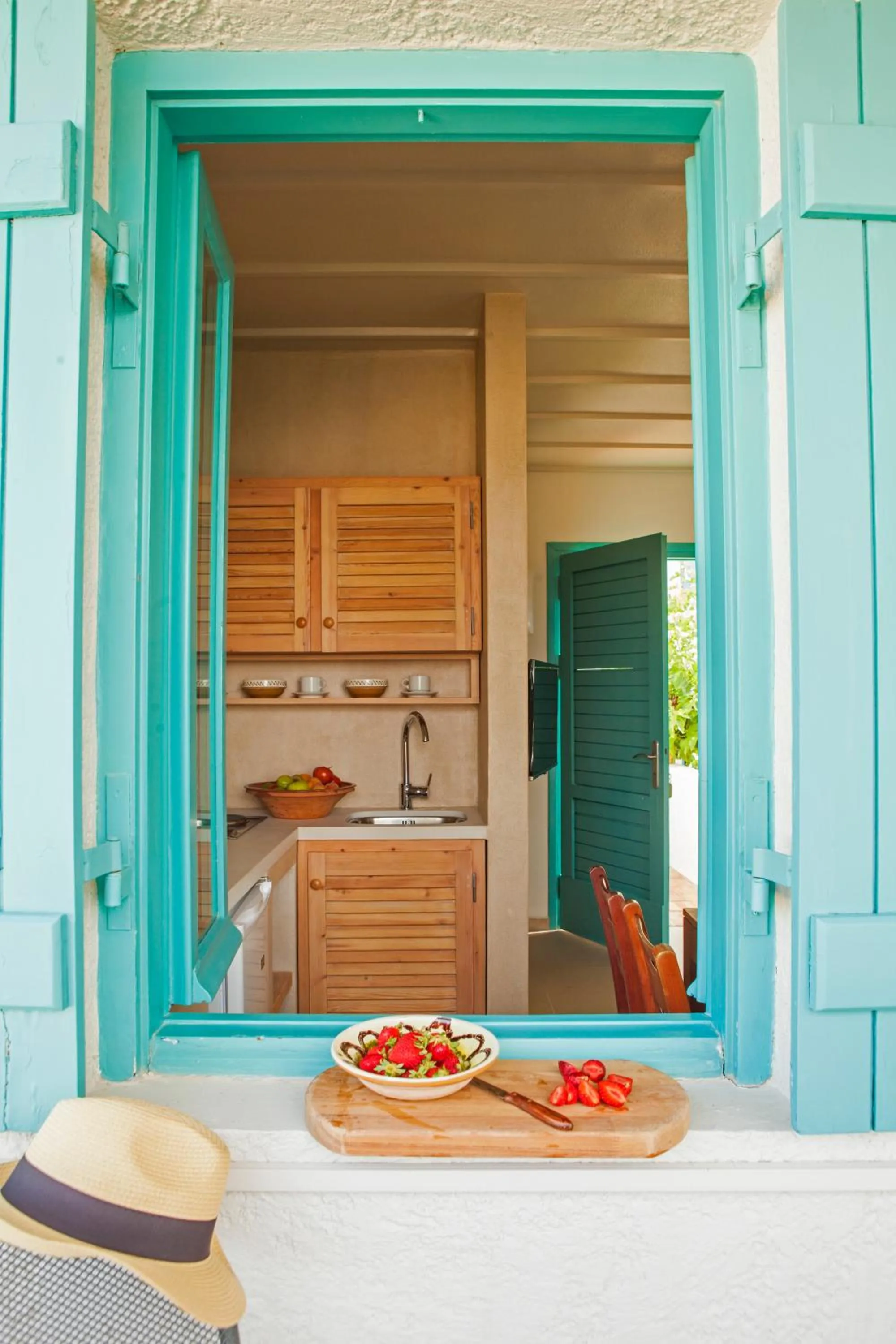 Facade/entrance in Villa Iokasti