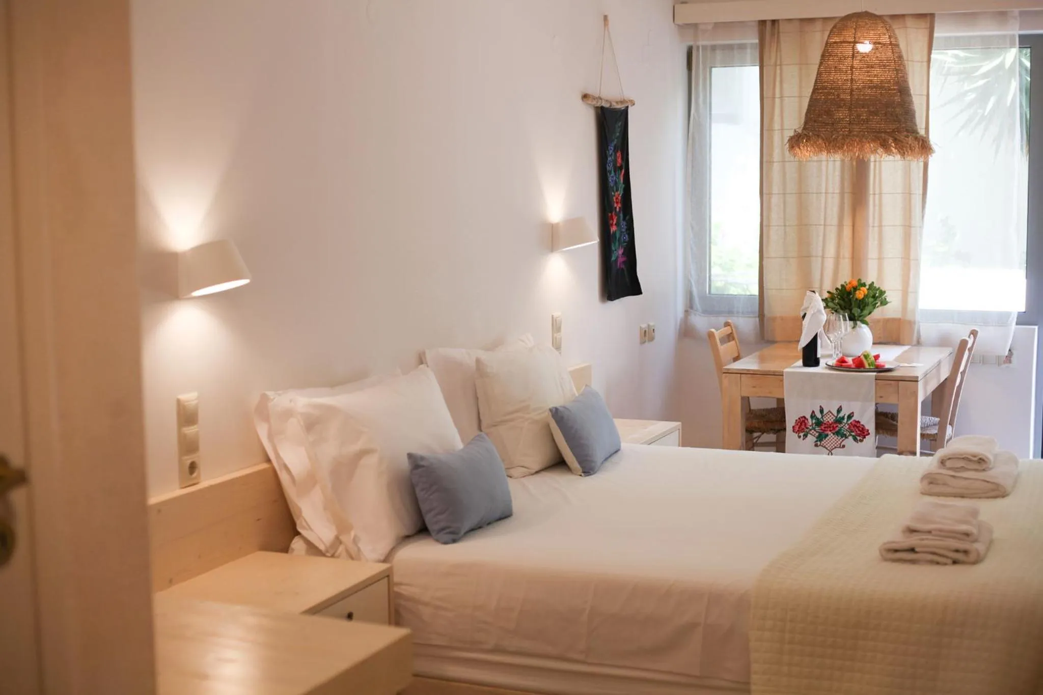 Bed in Villa Iokasti