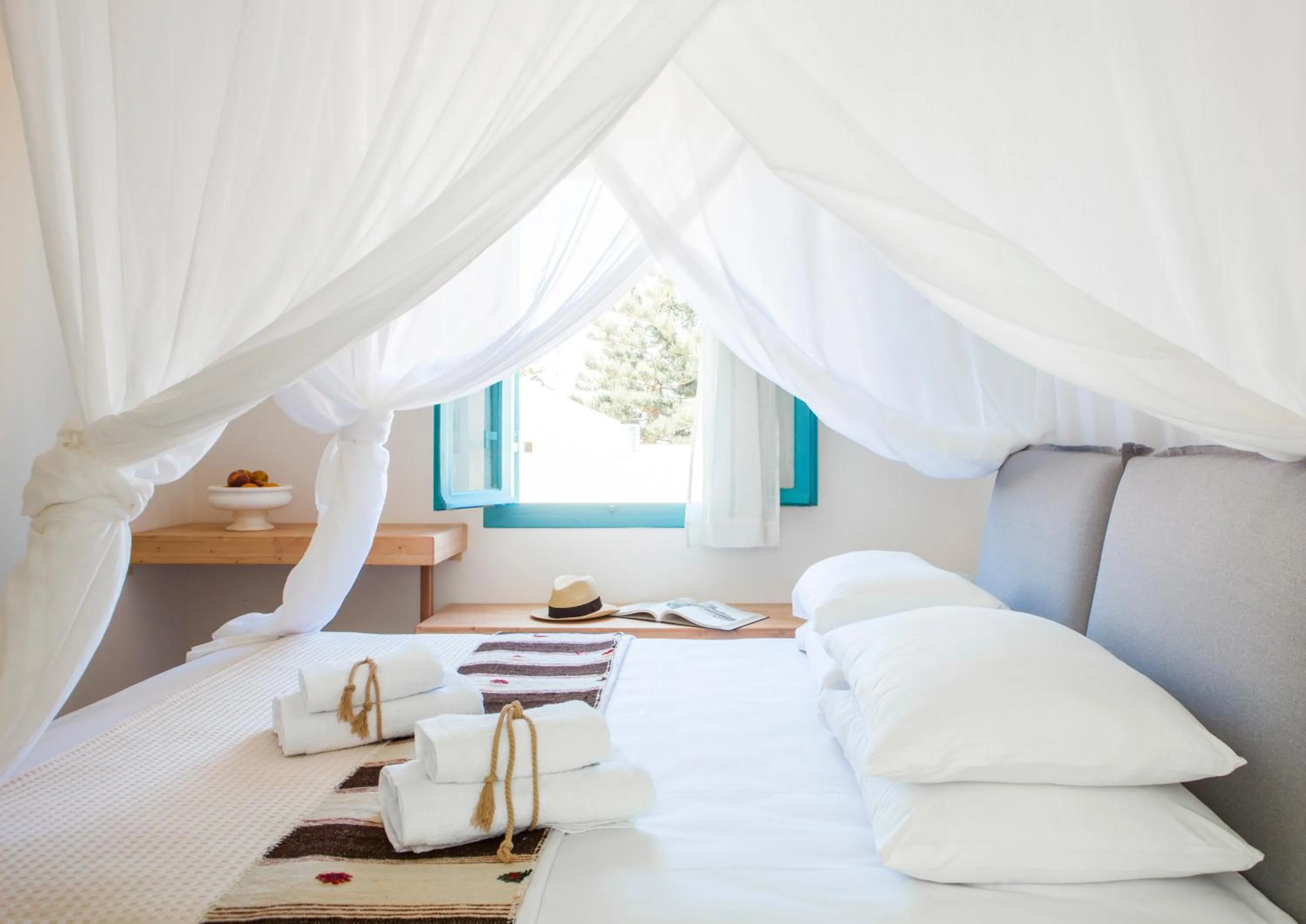 Bed in Villa Iokasti