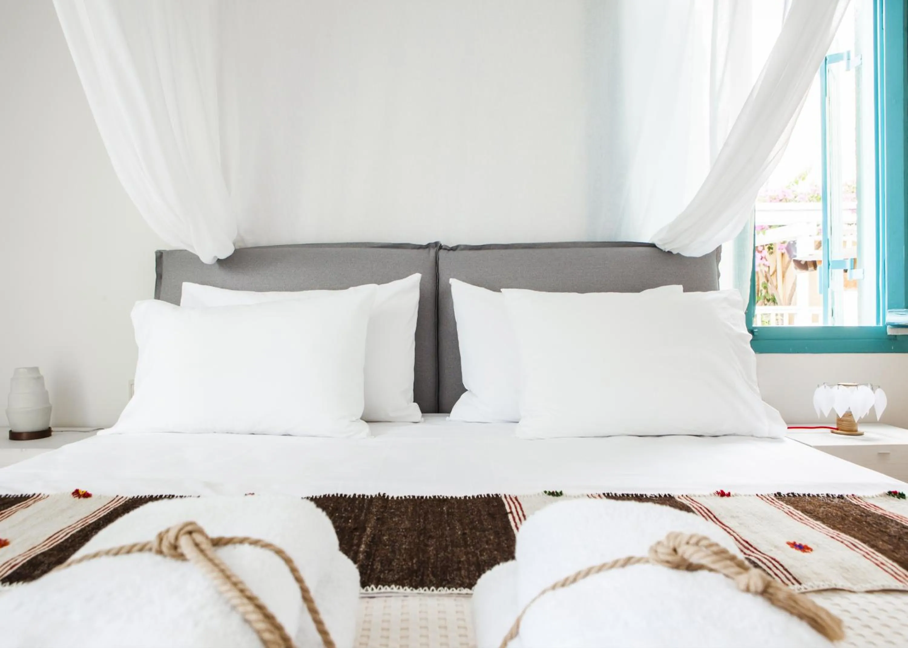 Bed in Villa Iokasti