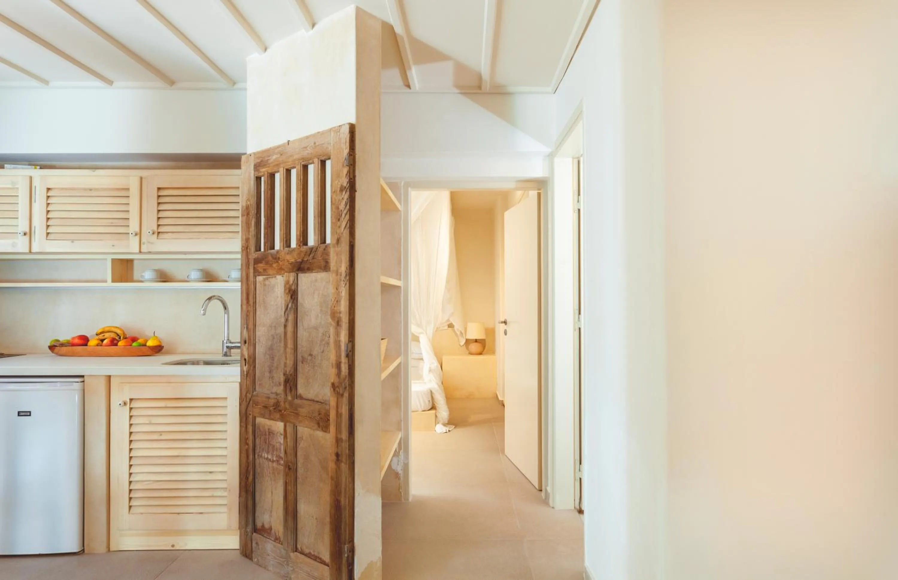 Kitchen or kitchenette in Villa Iokasti