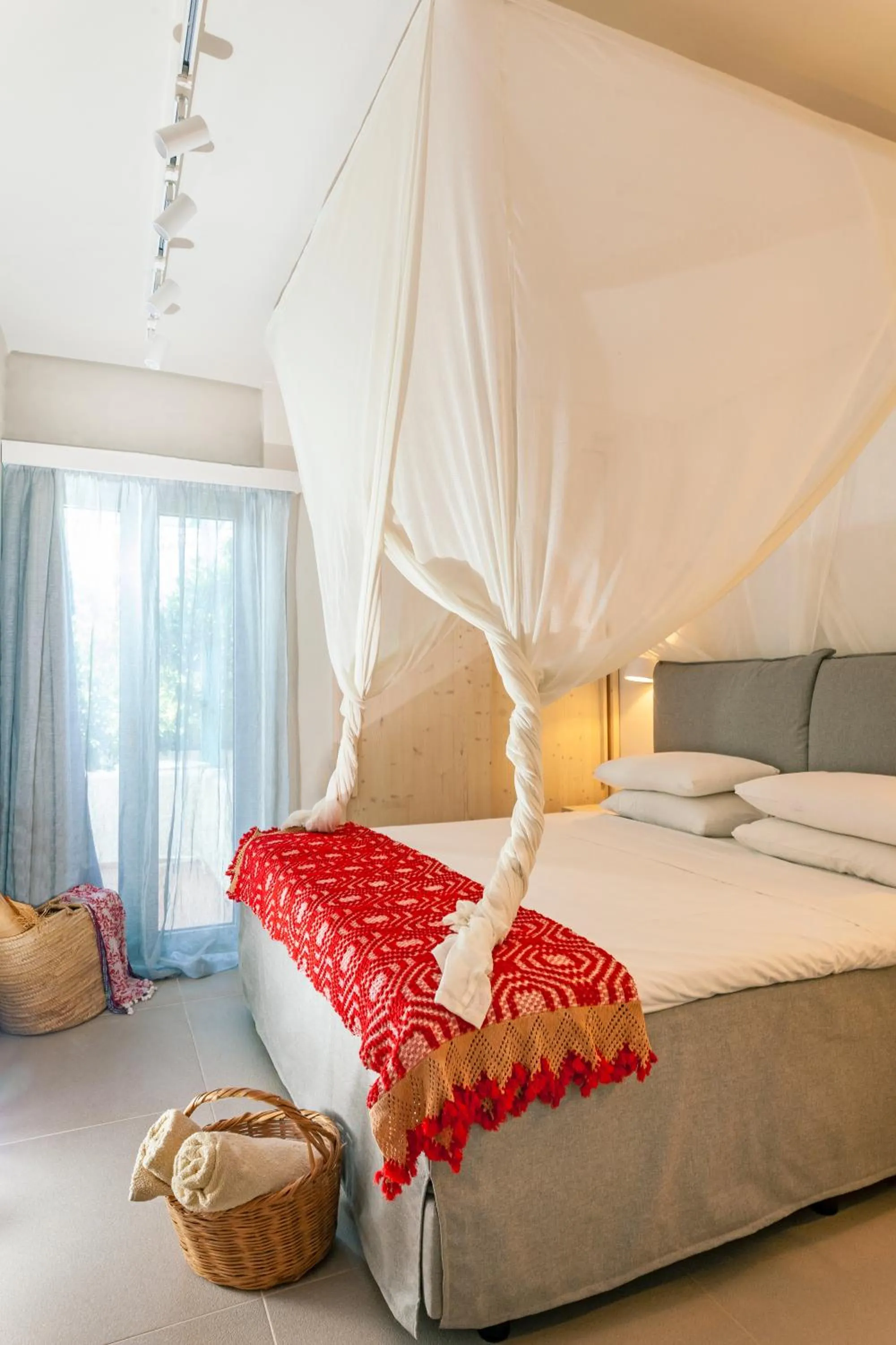 Bed in Villa Iokasti