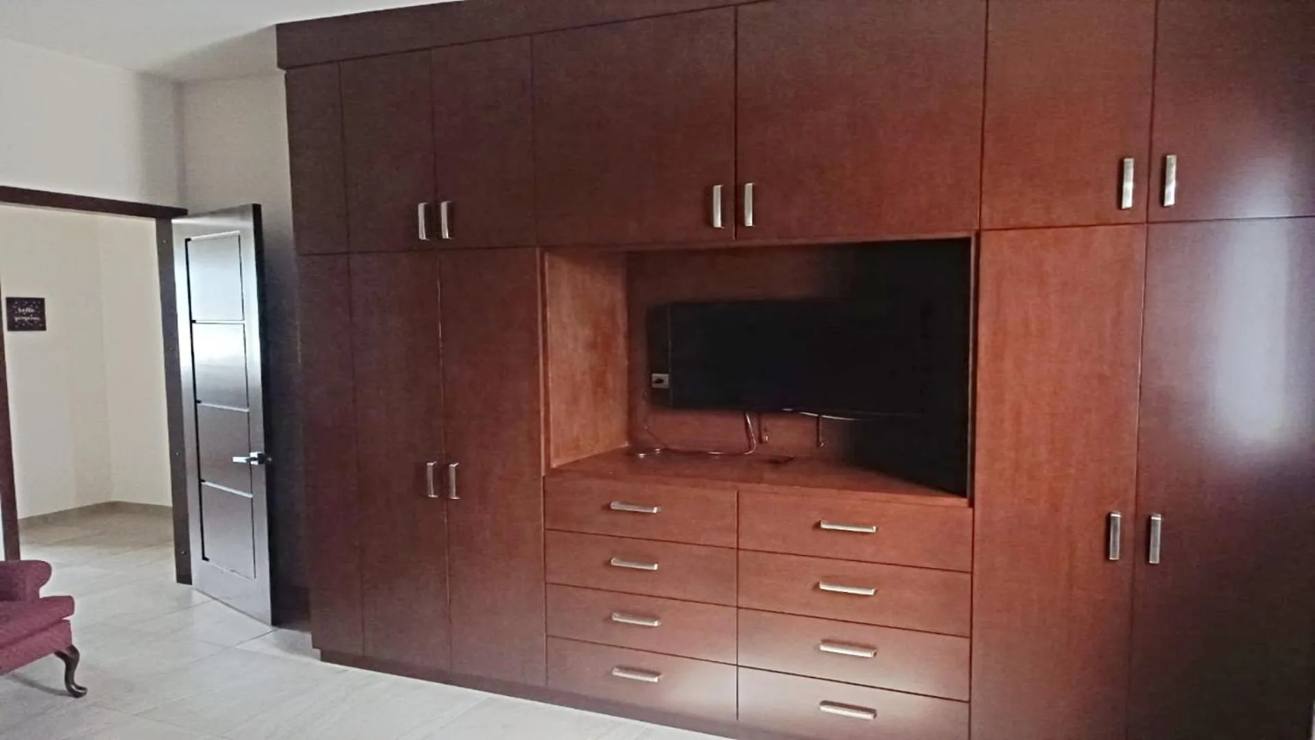 wardrobe in Moon House F4: Spacious 3-Bedroom Apartment in Downtown