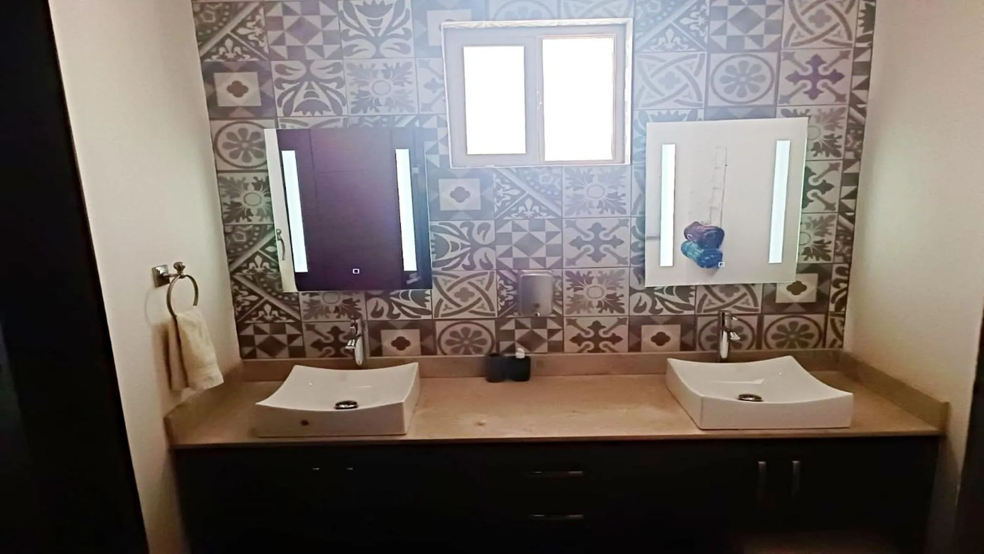 Bathroom in Moon House F4: Spacious 3-Bedroom Apartment in Downtown