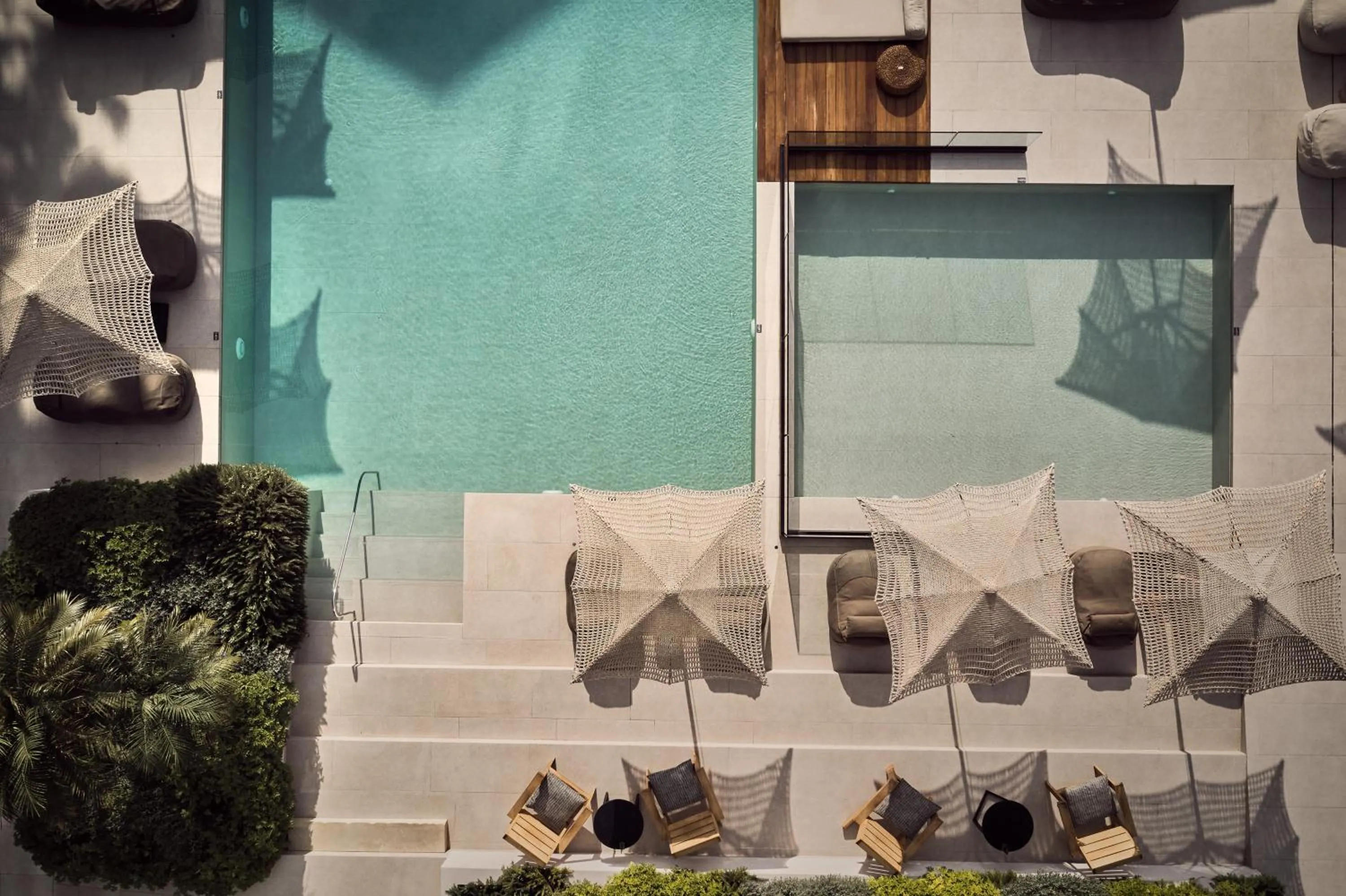 Patio in Contessina Hotel