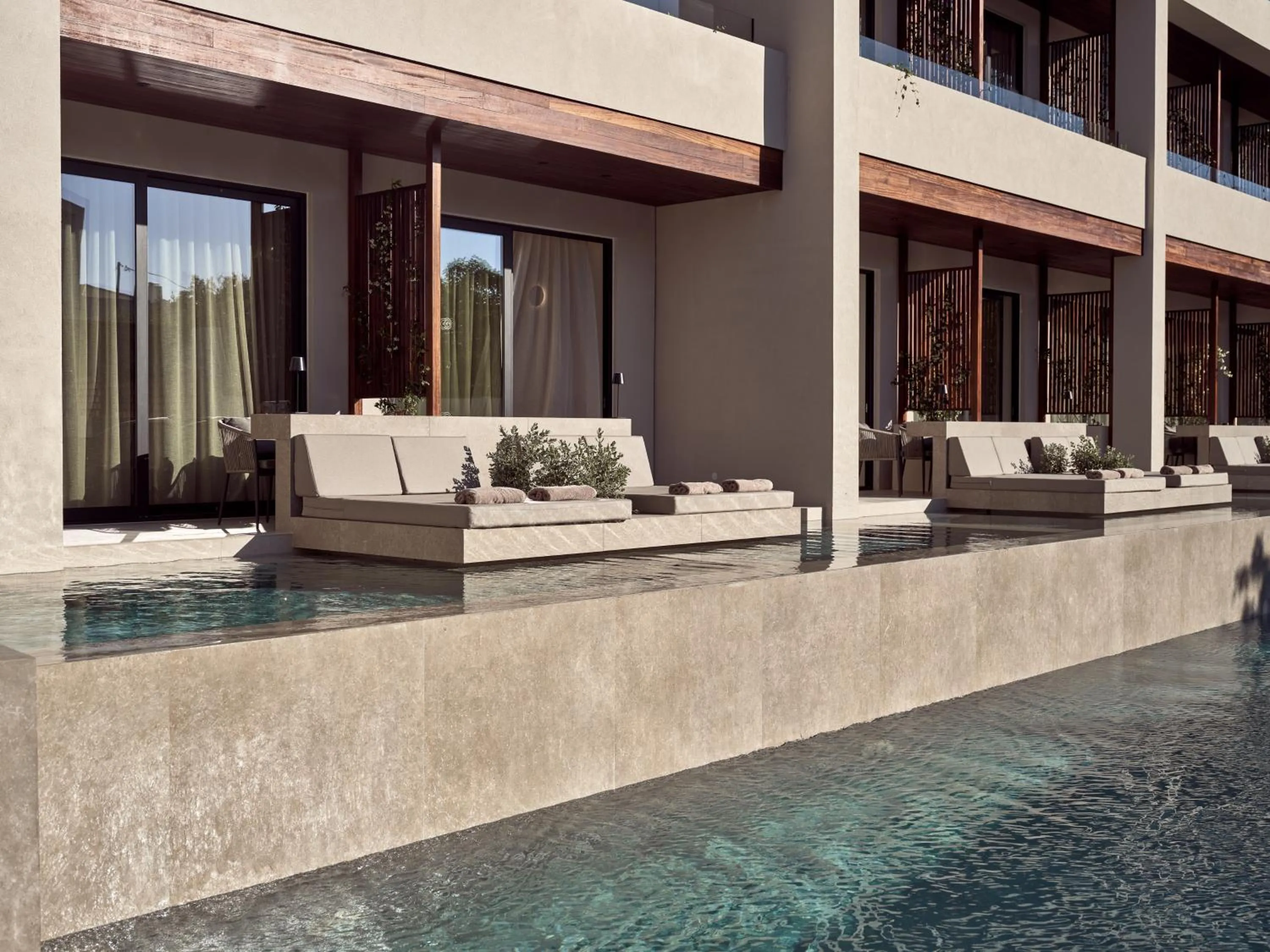 Swimming pool in Contessina Hotel