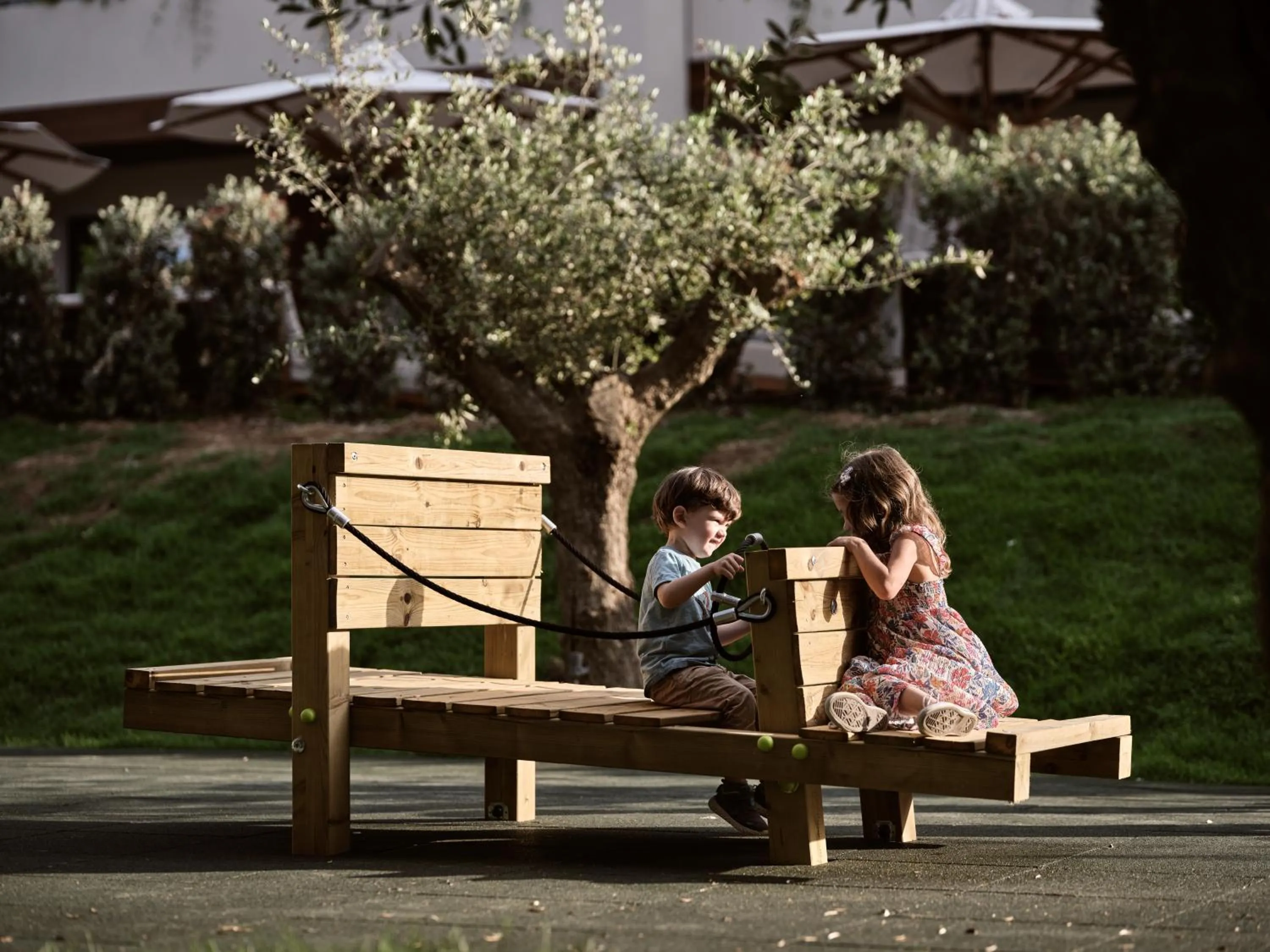 Children play ground in Contessina Hotel
