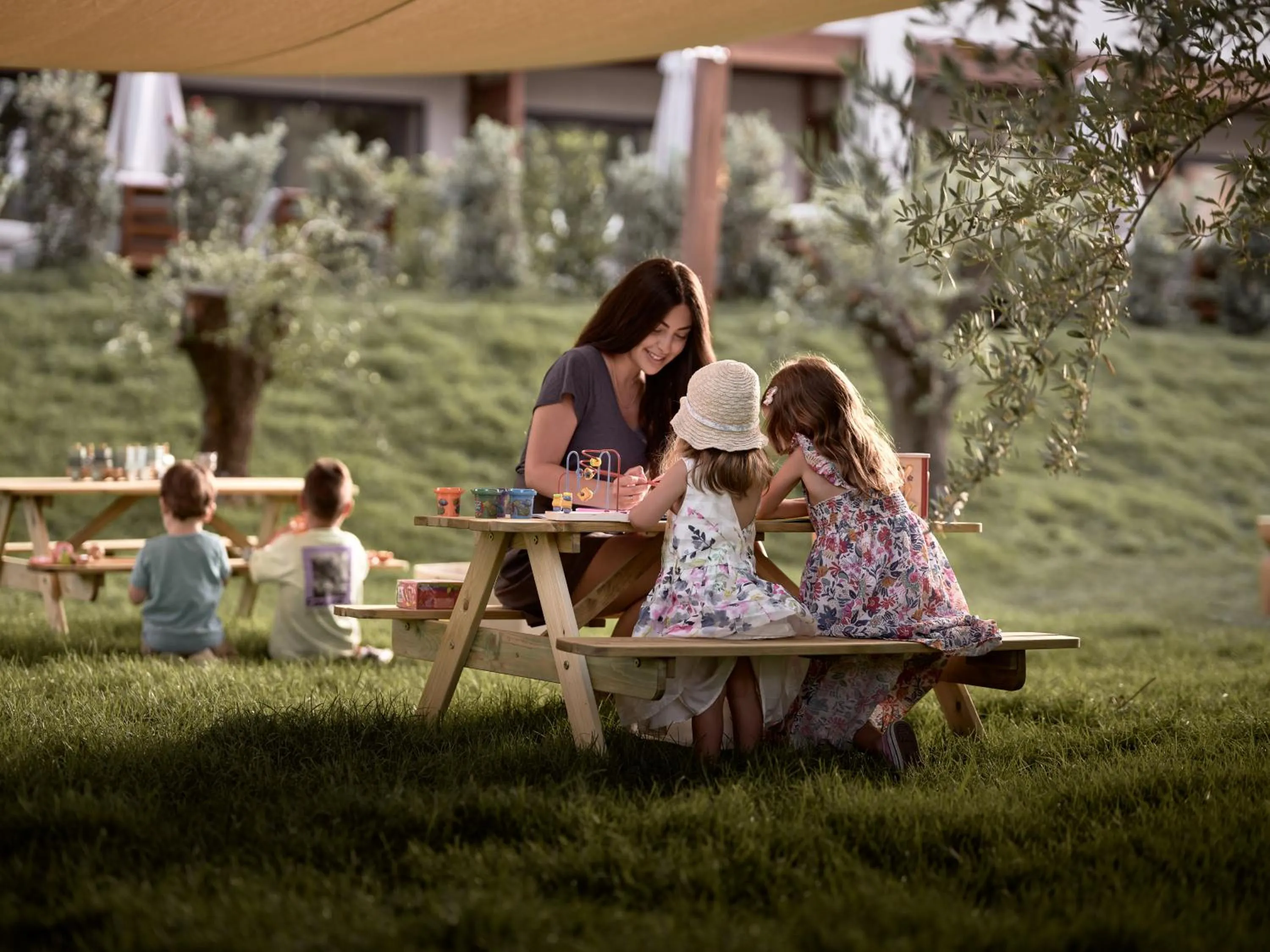 Children play ground in Contessina Hotel
