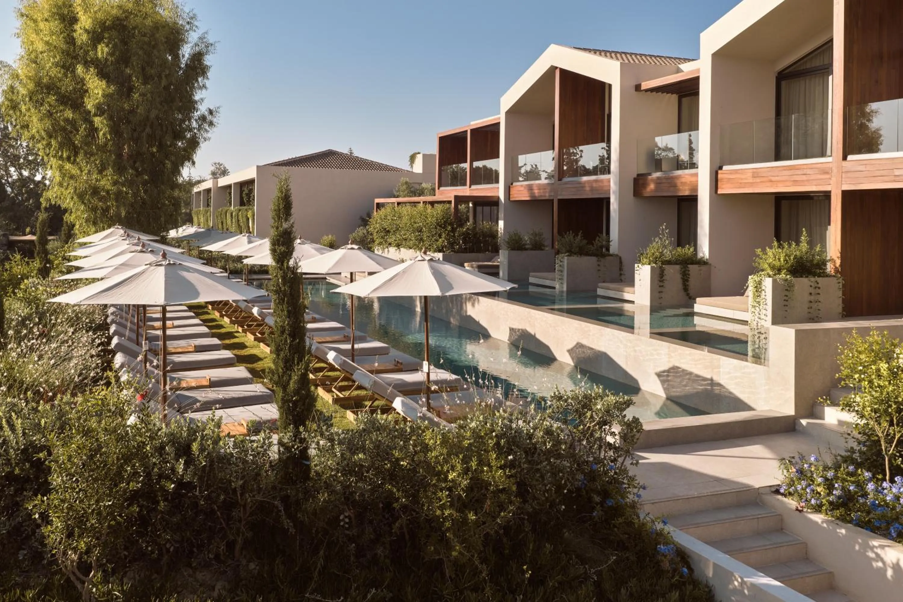 Swimming pool in Contessina Hotel