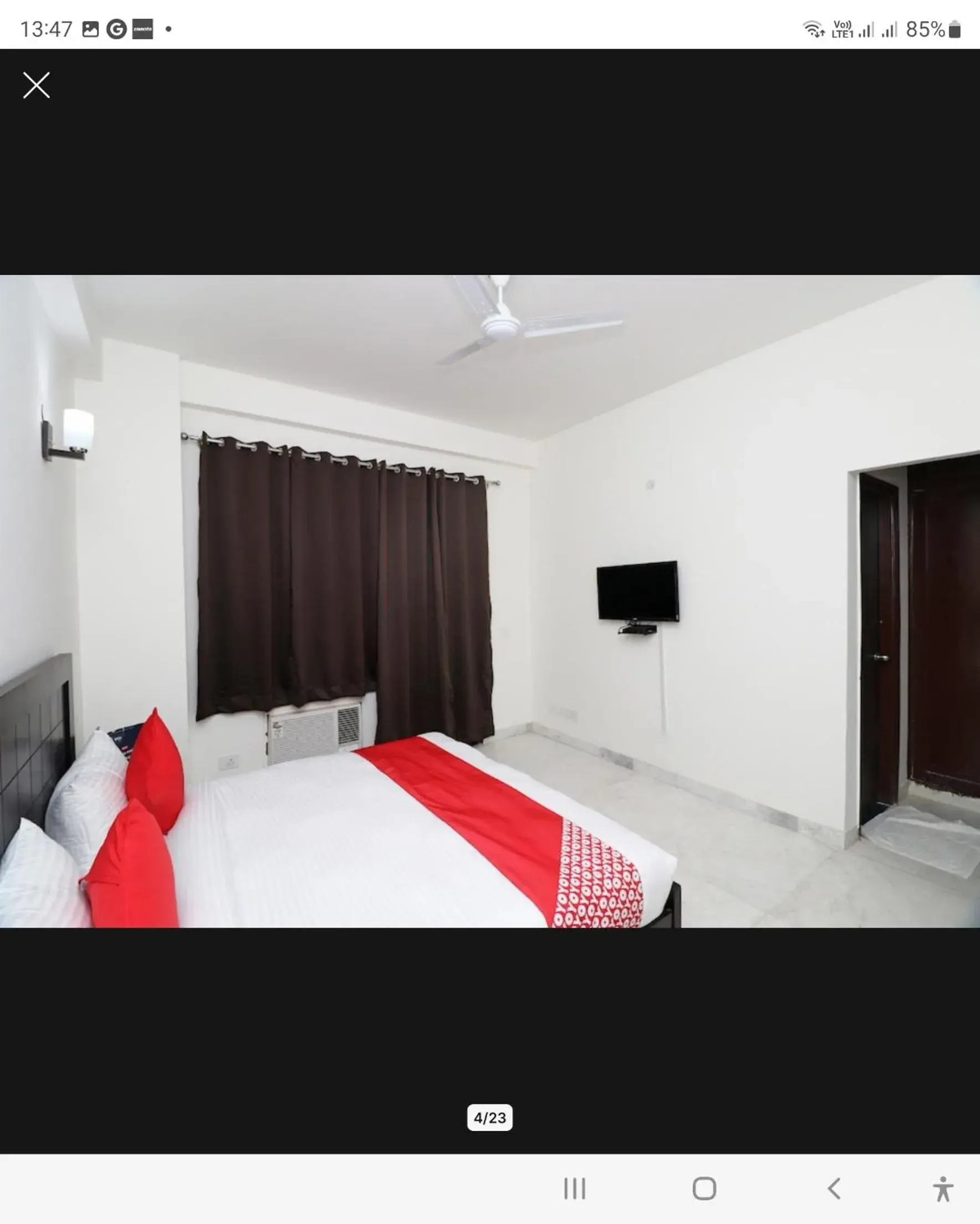 Bed in The primero hotel Bed in The primero hotel