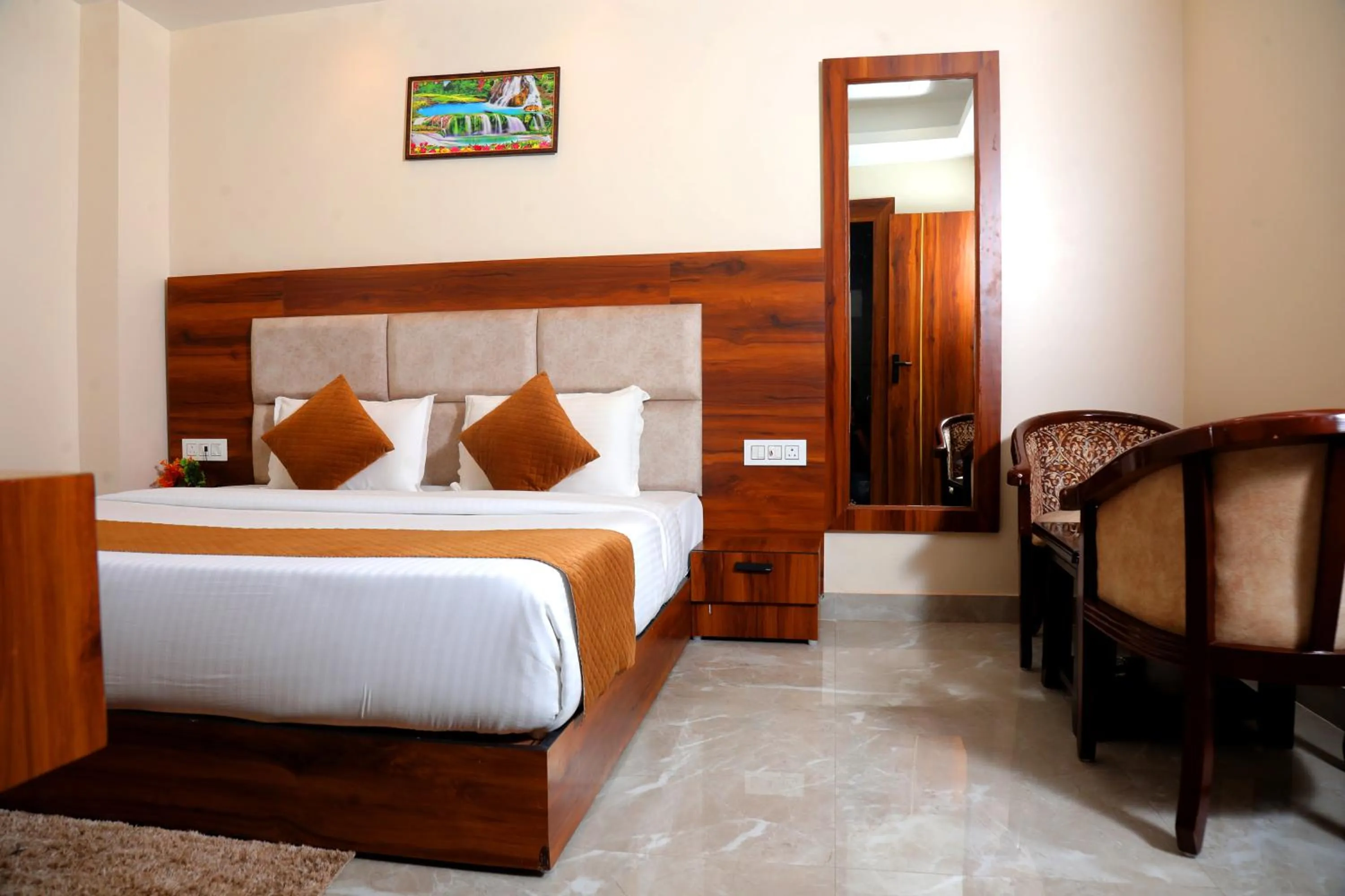 Bed in HOTEL ARSH RFESIDENCY