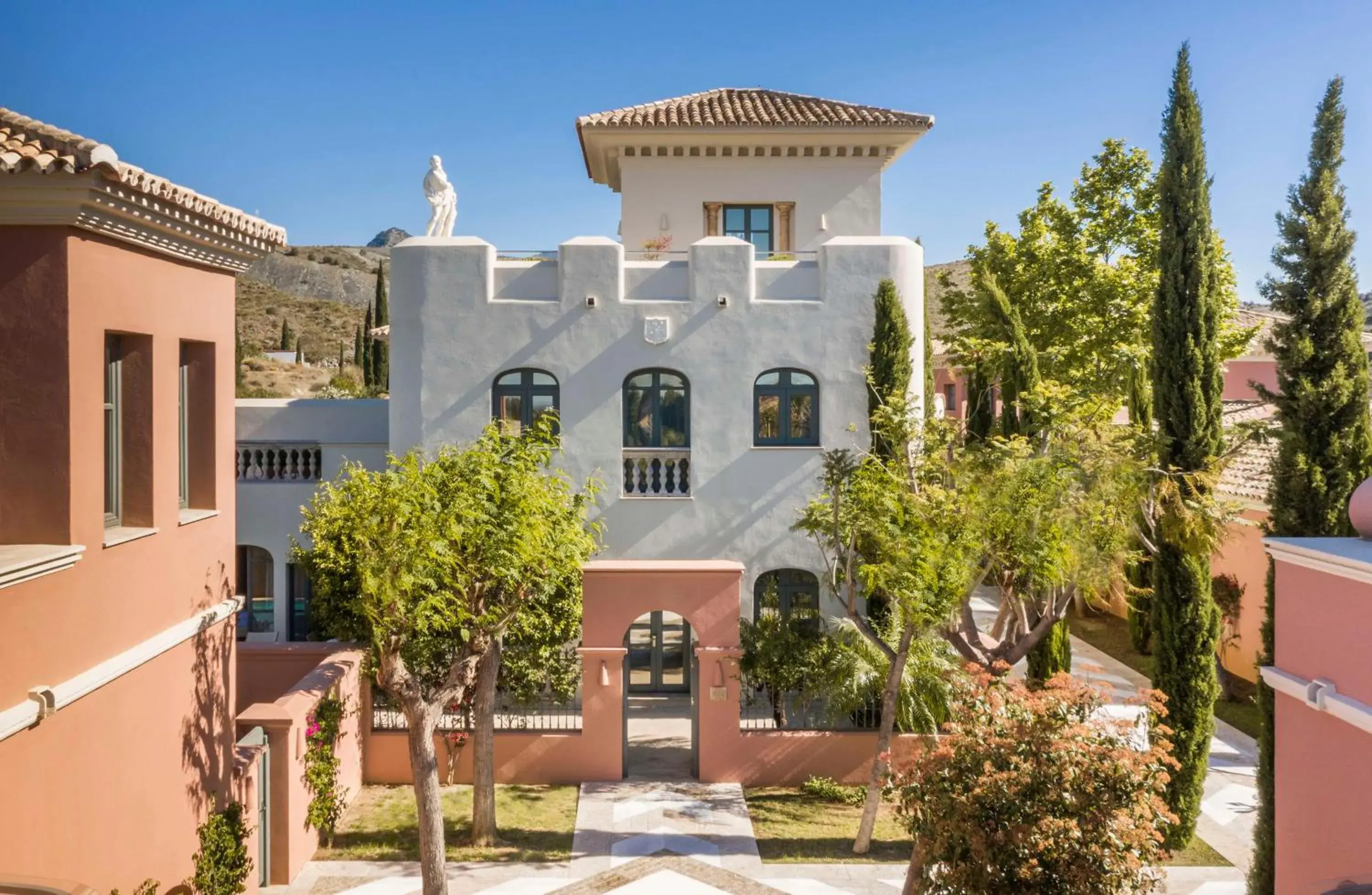 Property building in Anantara Villa Padierna Palace Benahavís Marbella Resort - A Leading Hotel of the World Property building in Anantara Villa Padierna Palace Benahavís Marbella Resort - A Leading Hotel of the World