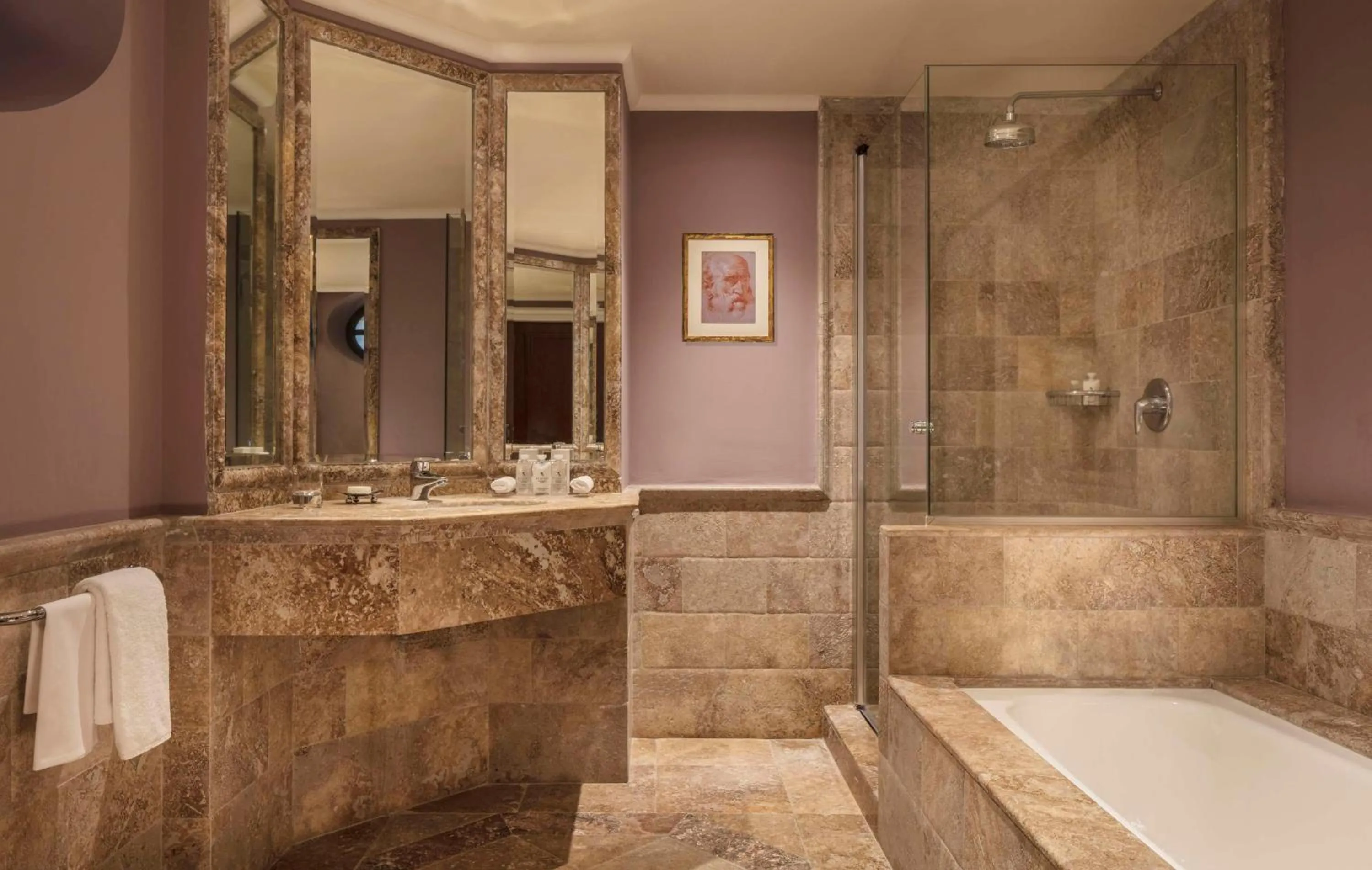 Bathroom in Anantara Villa Padierna Palace Benahavís Marbella Resort - A Leading Hotel of the World