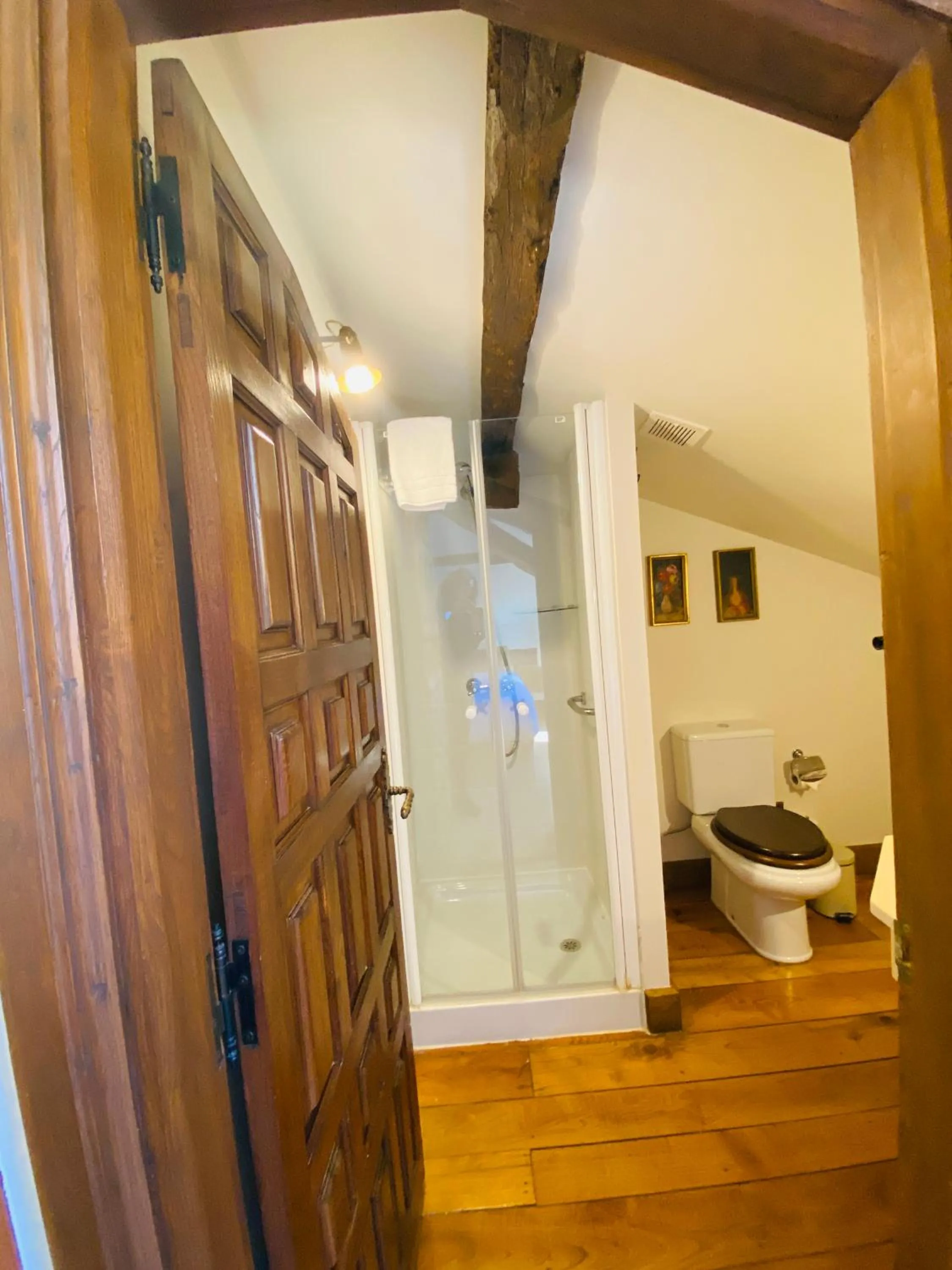 Shower in Posada La Torre de La Quintana