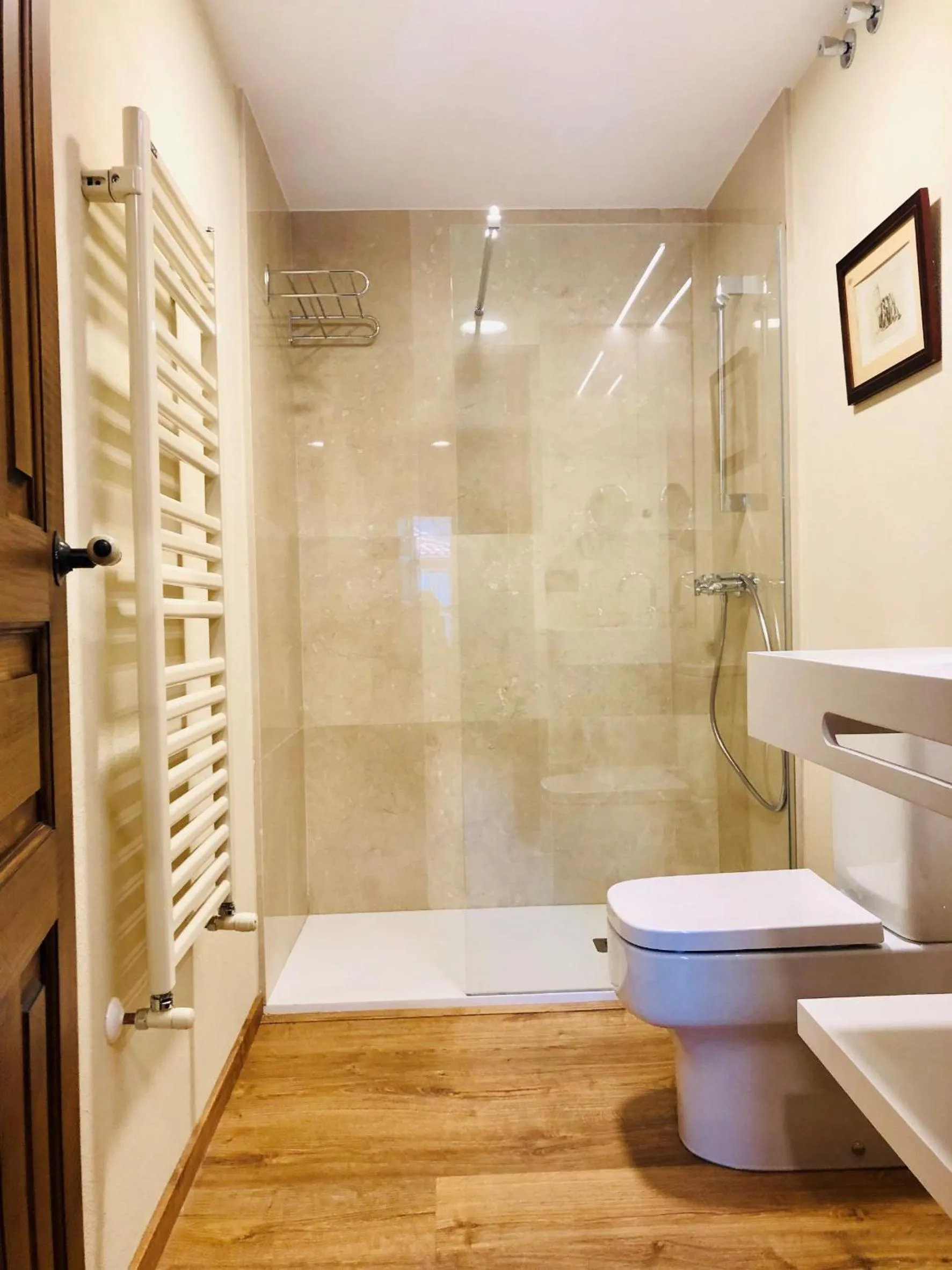 Bathroom in Posada La Torre de La Quintana