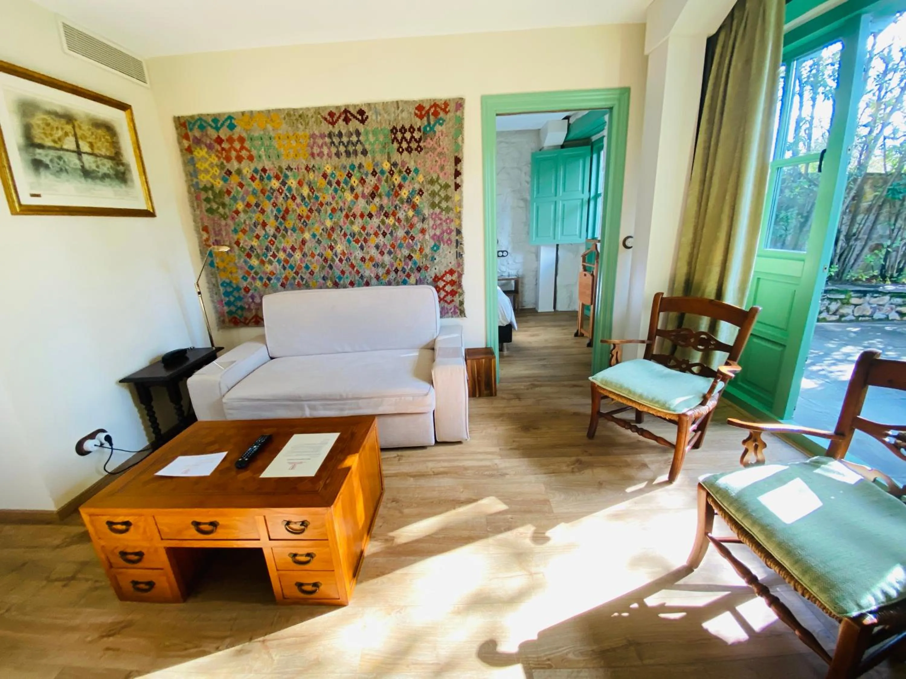 Living room in Posada La Torre de La Quintana