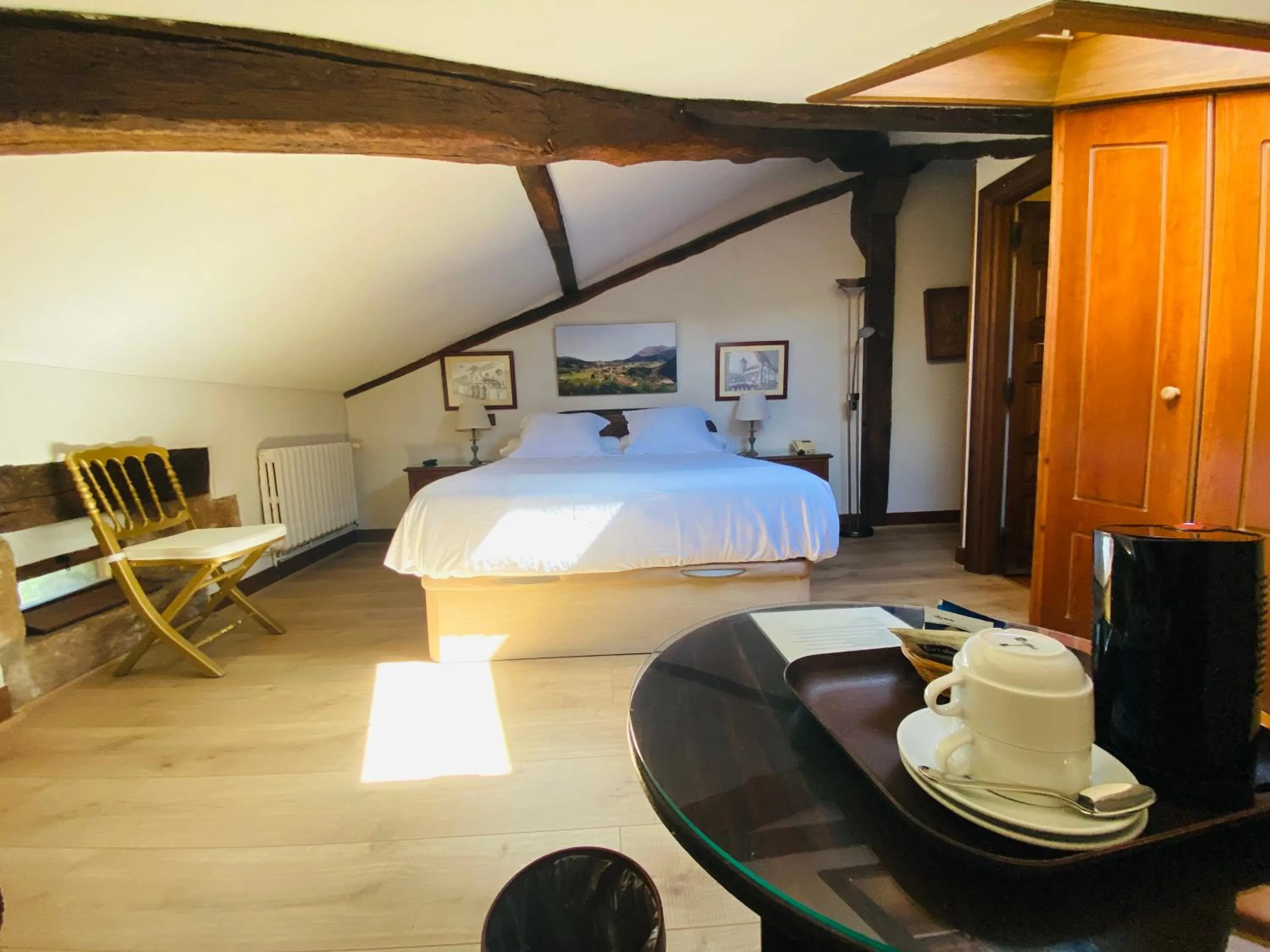 Bed in Posada La Torre de La Quintana