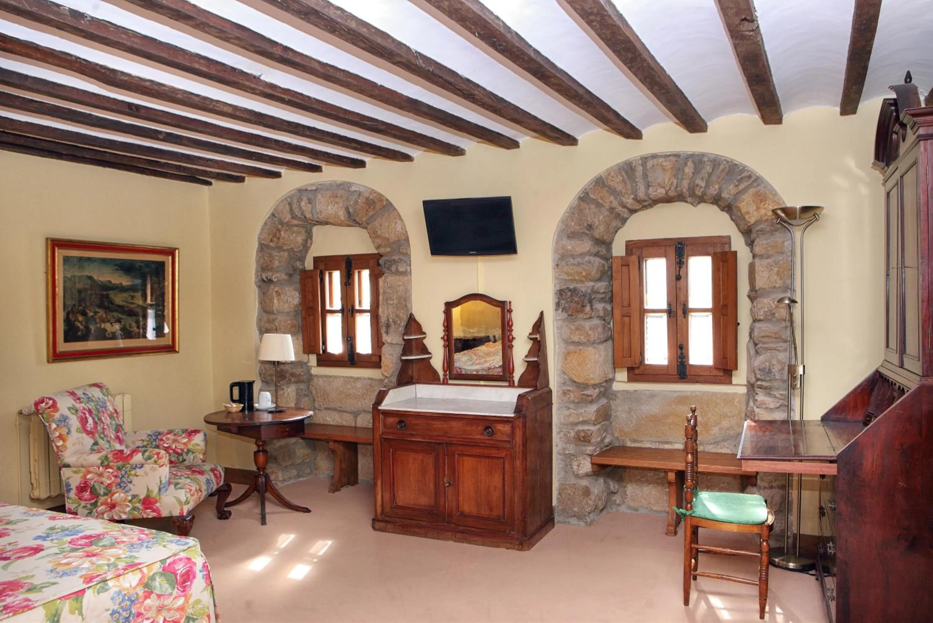 Bedroom in Posada La Torre de La Quintana