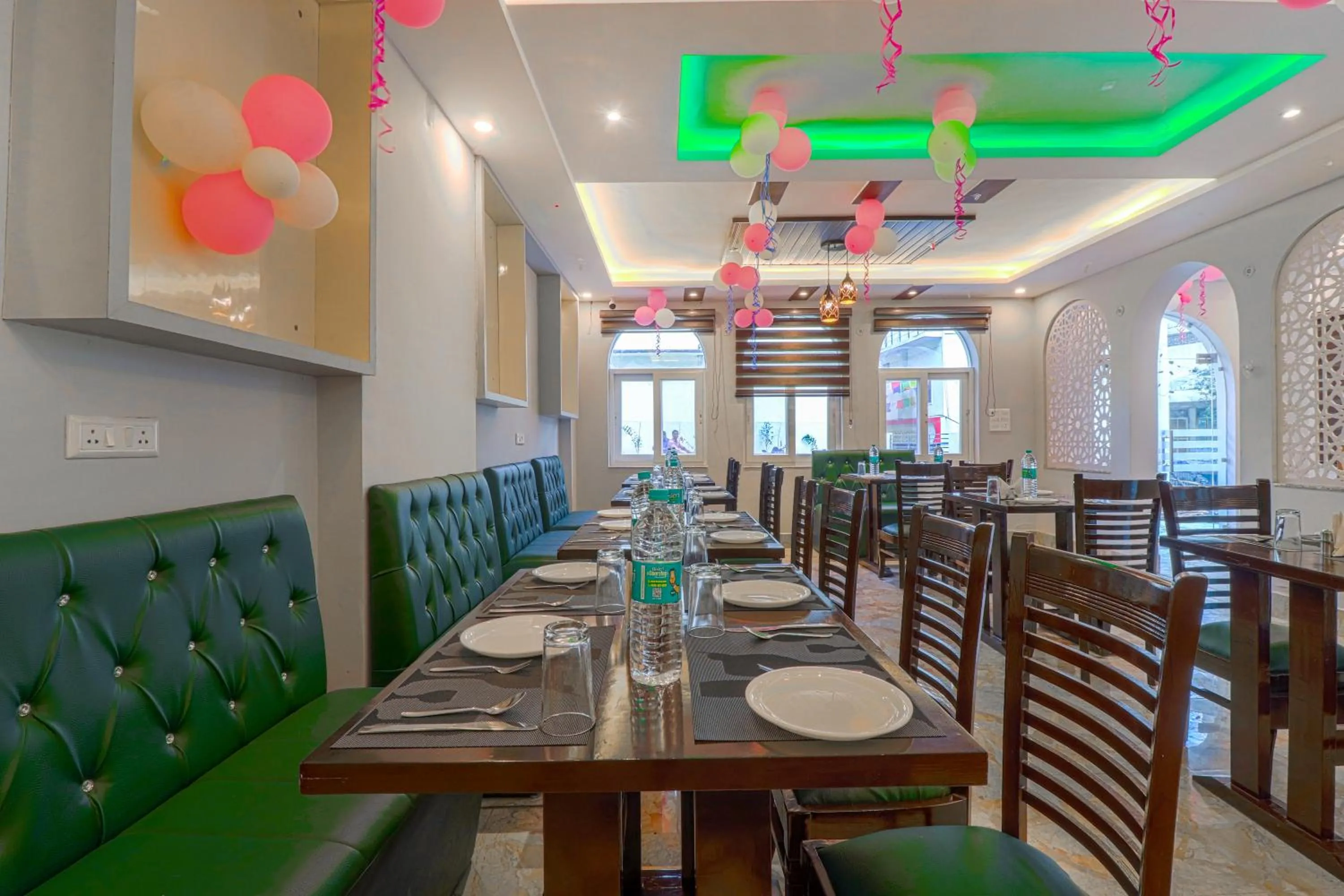 Seating area in Shanti Vilaas